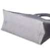 Christian Dior Canvas Embroidered Cannage Medium Book Tote Stone Gray sold by Gaby's Bags