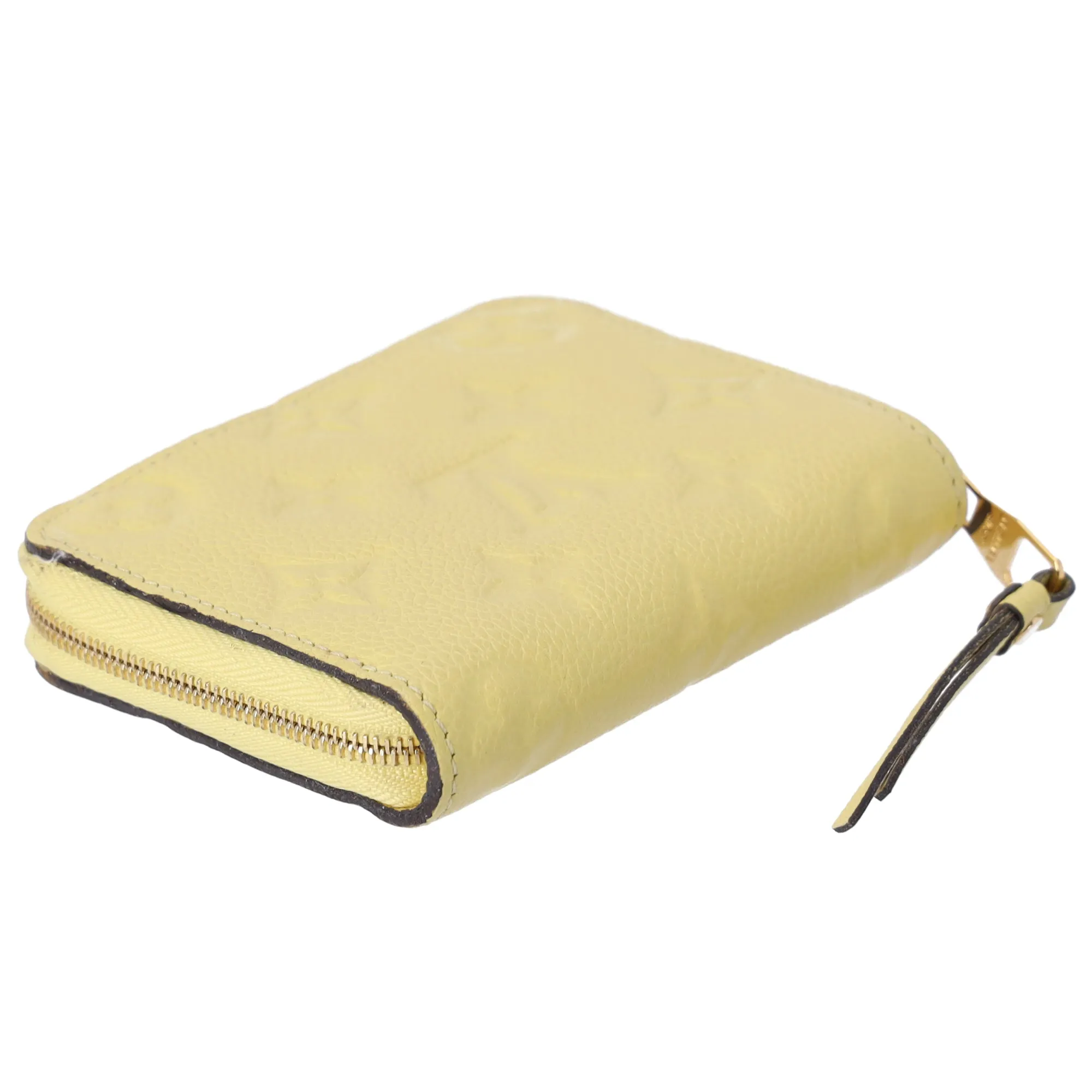 Louis Vuitton Zippy Coin Case Wallet Monogram Empreinte M60575 Citrine Yellow sold by Gaby's Bags product image thumbnail 5