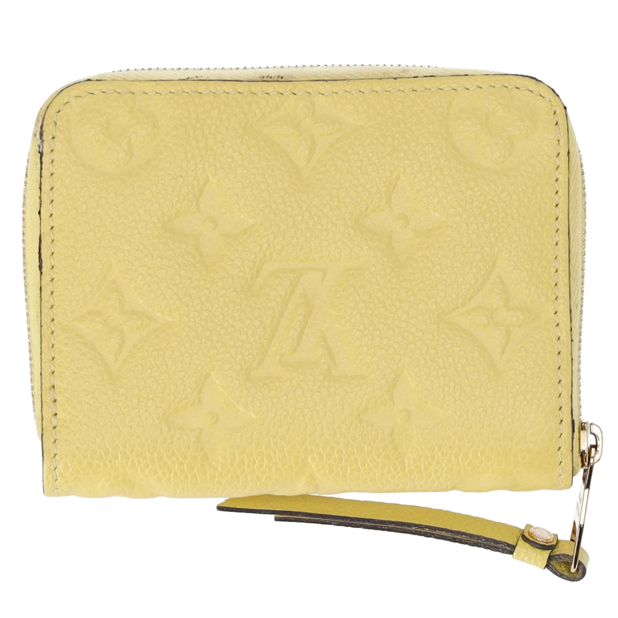 Louis Vuitton Zippy Coin Case Wallet Monogram Empreinte M60575 Citrine Yellow sold by Gaby's Bags product image thumbnail 2