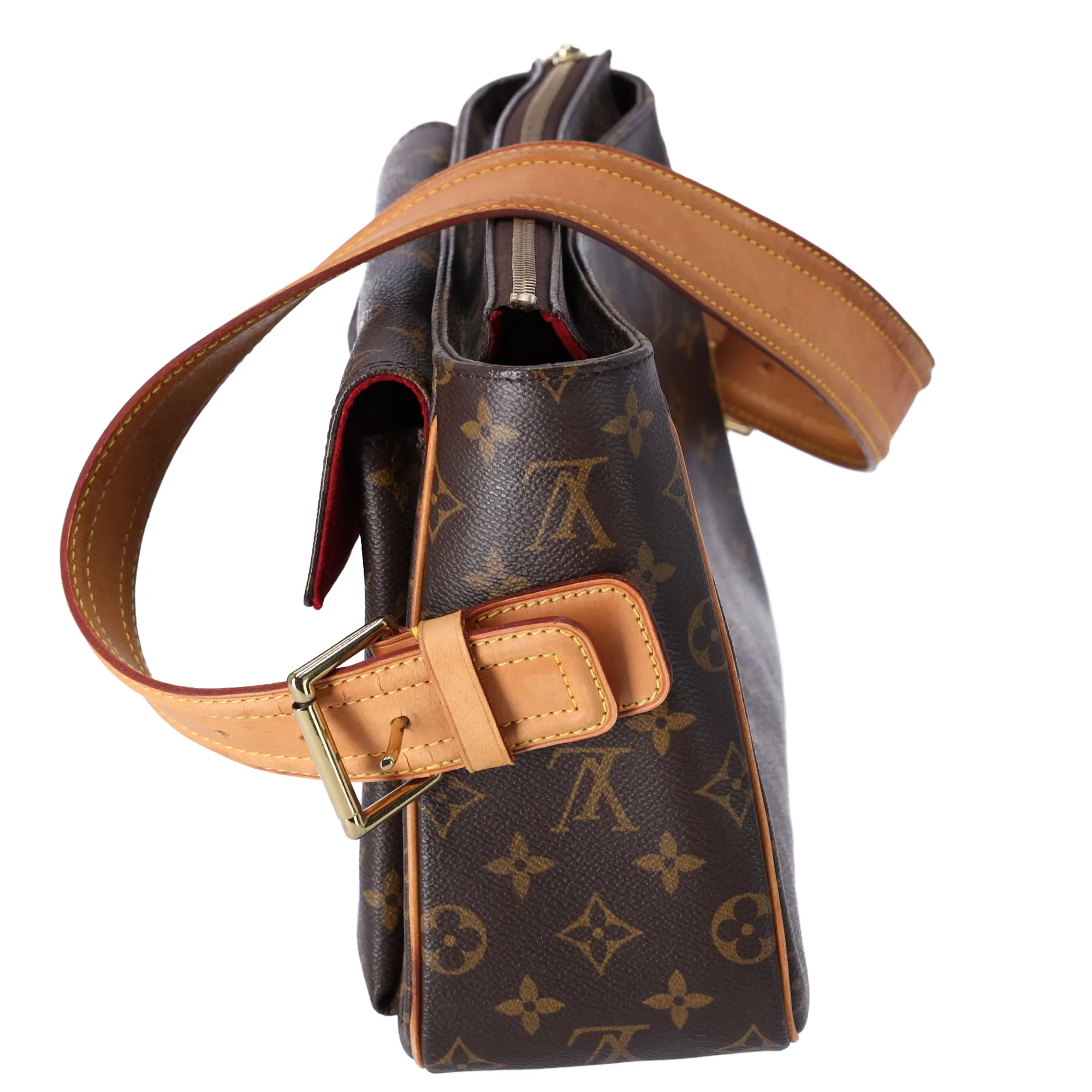 Louis Vuitton Monogram Viva Cite GM M51163 Shoulder Bag Brown Canvas sold by Gaby's Bags product image thumbnail 5