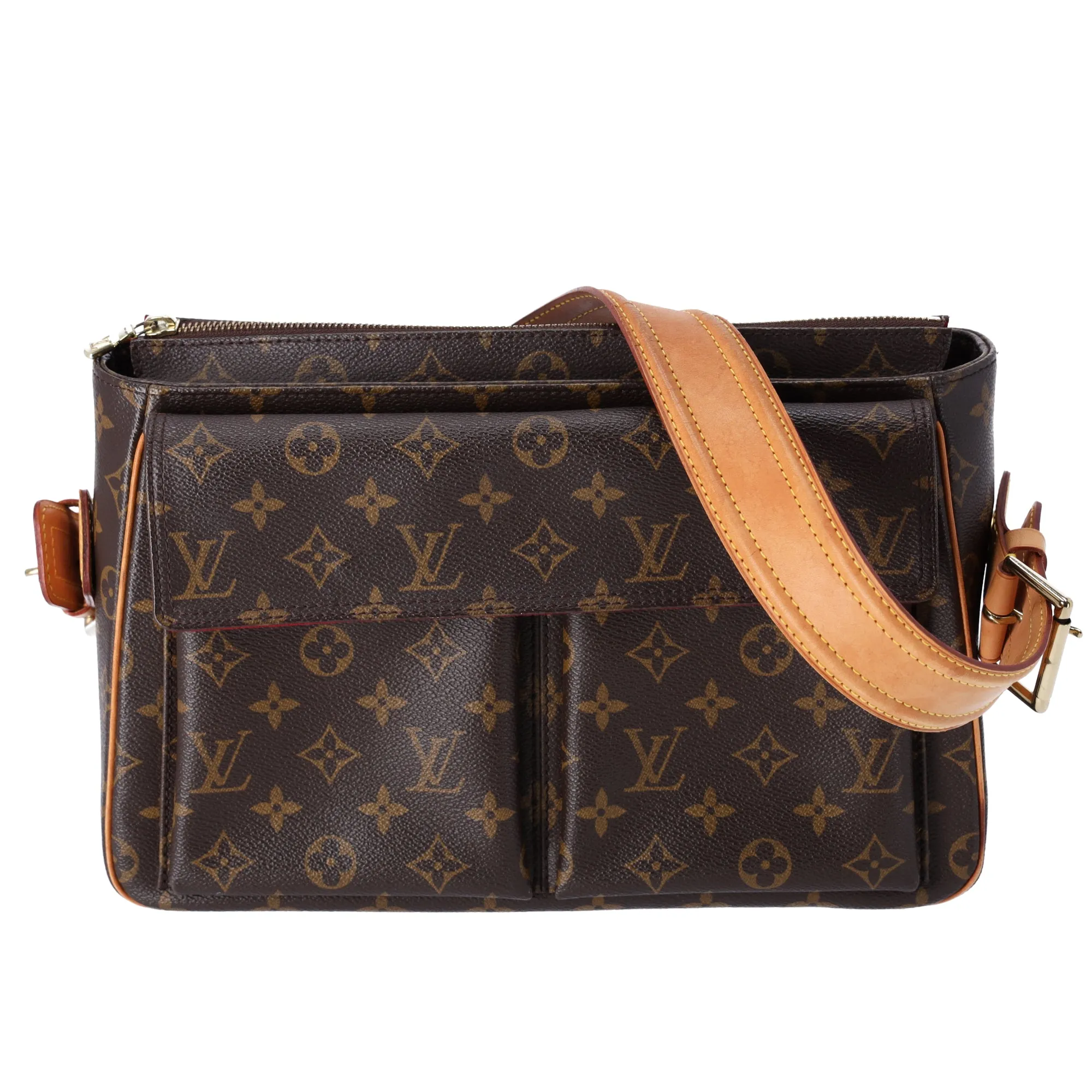 Louis Vuitton Monogram Viva Cite GM M51163 Shoulder Bag Brown Canvas sold by Gaby's Bags product image thumbnail 2