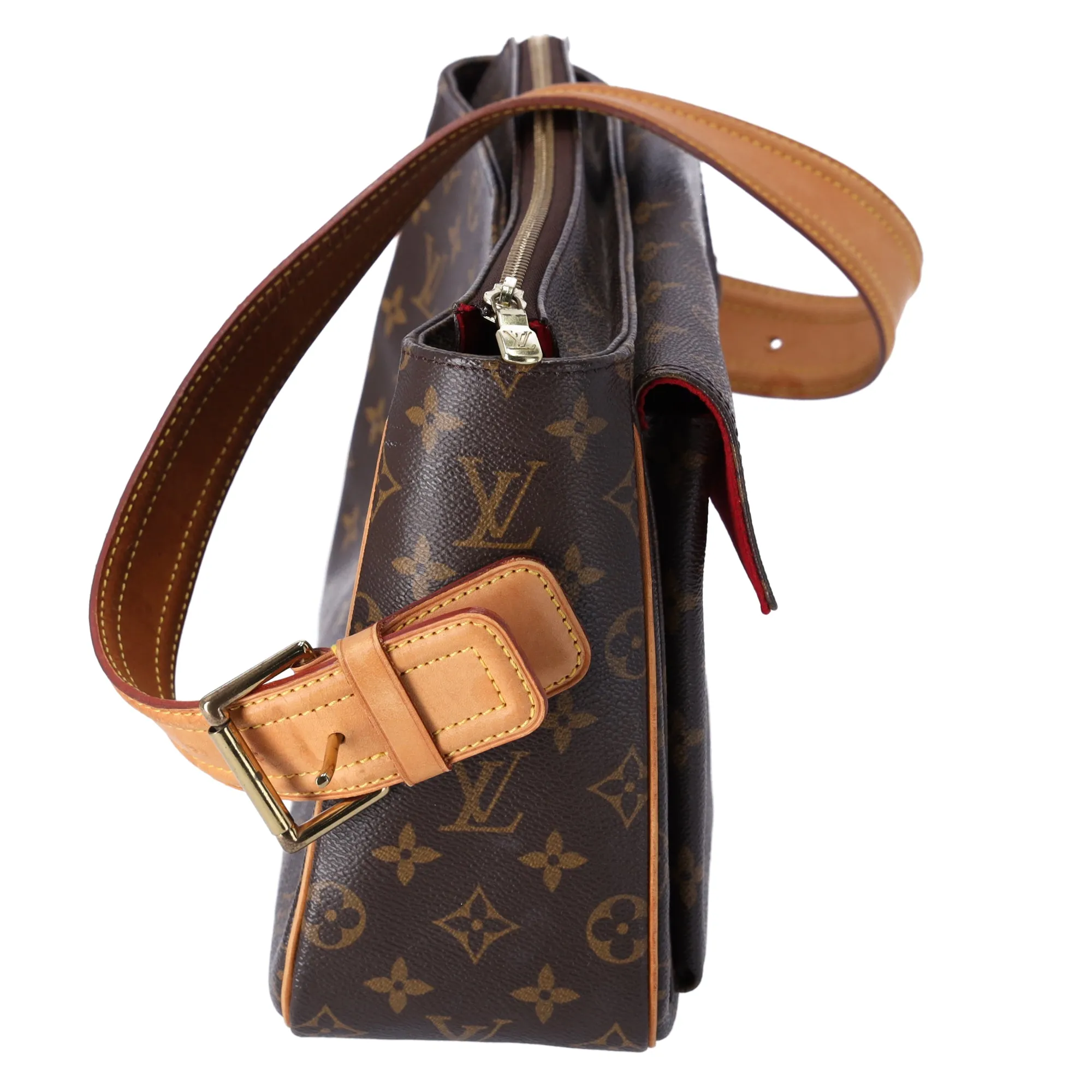 Louis Vuitton Monogram Viva Cite GM M51163 Shoulder Bag Brown Canvas sold by Gaby's Bags product image thumbnail 3