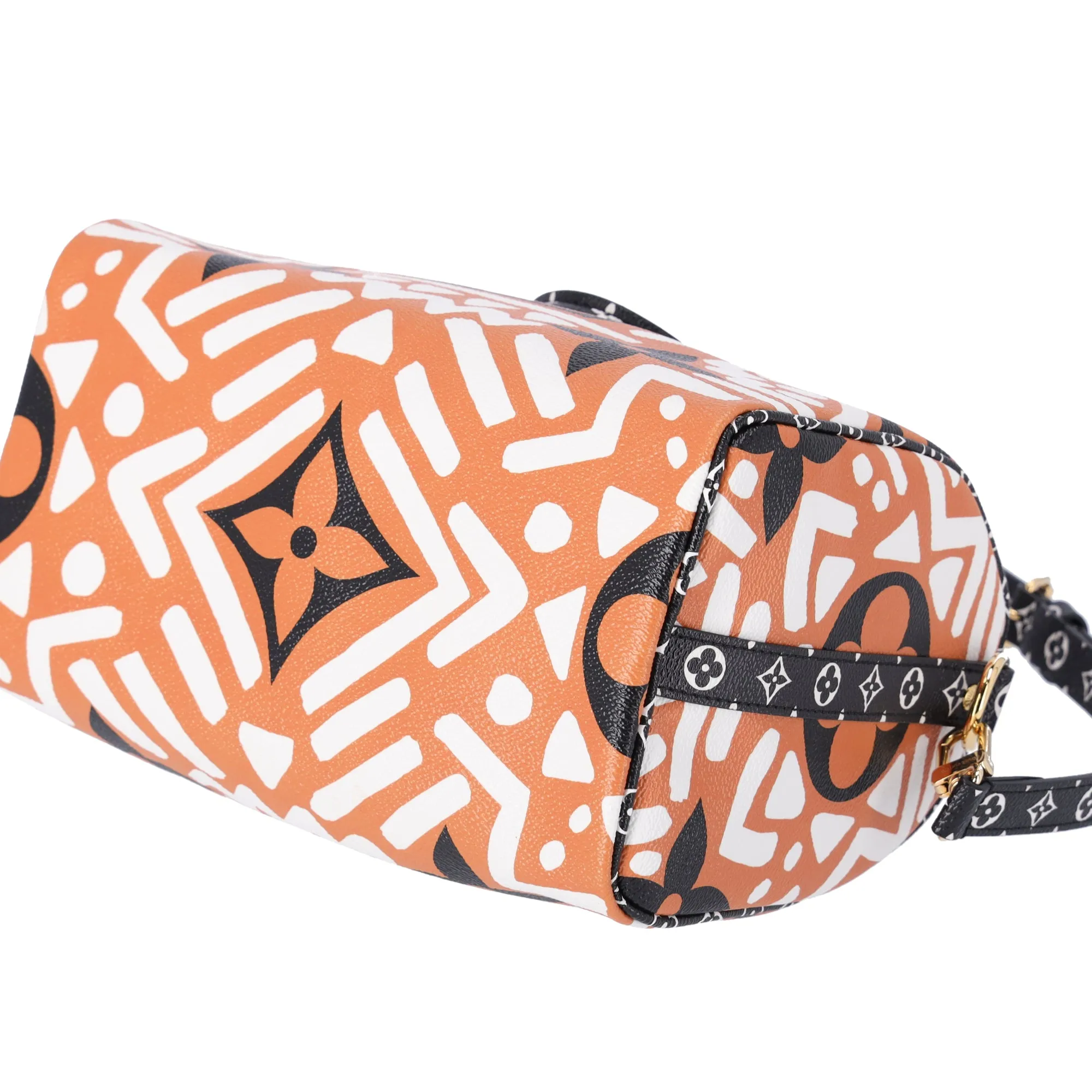 Louis Vuitton Speedy Bandouliere 25 Satchel Bag Creme Caramel Clafoutis Graphic sold by Gaby's Bags product image thumbnail 4