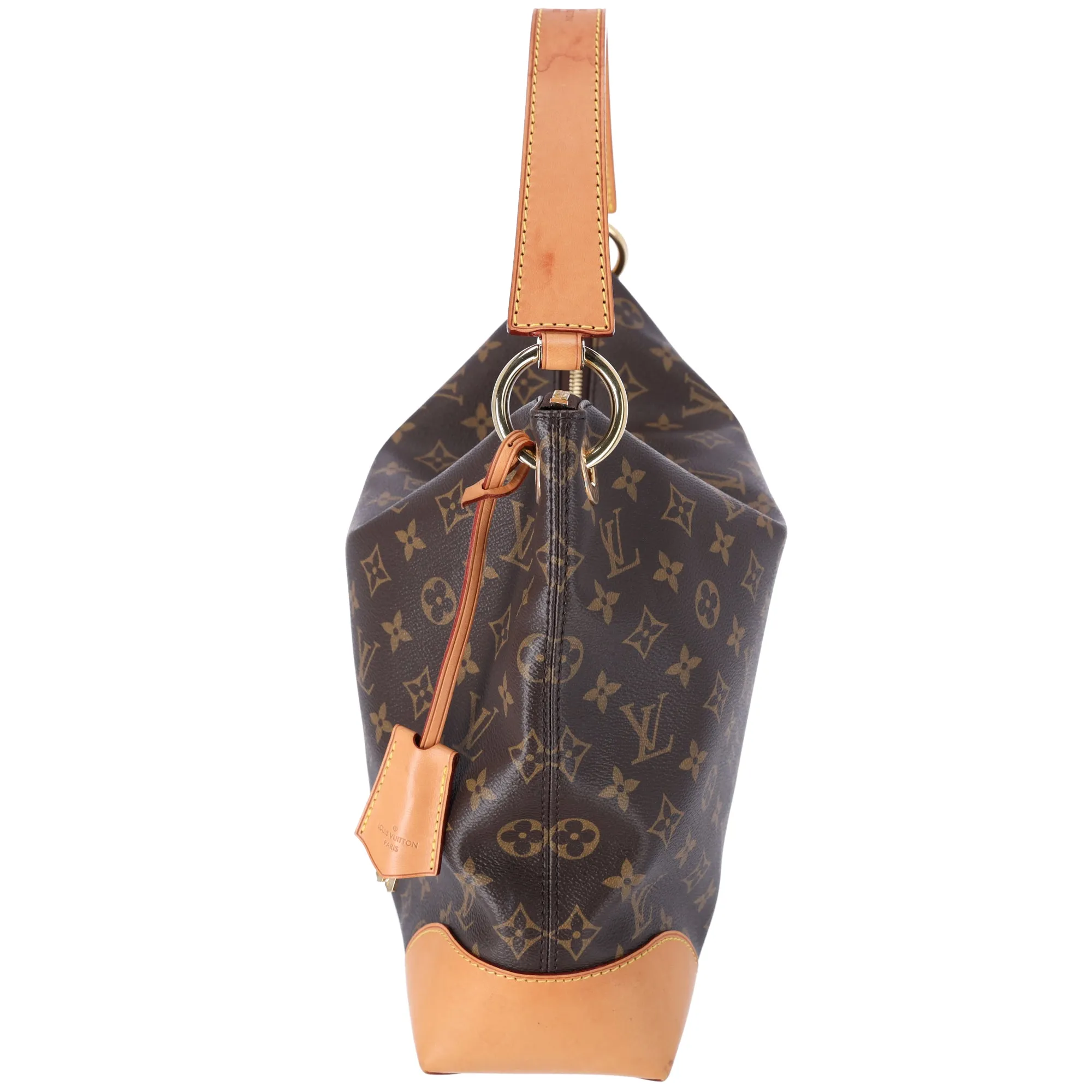 Louis Vuitton Berri PM Monogram Shoulder Bag Hobo M41623 Brown sold by Gaby's Bags product image thumbnail 5