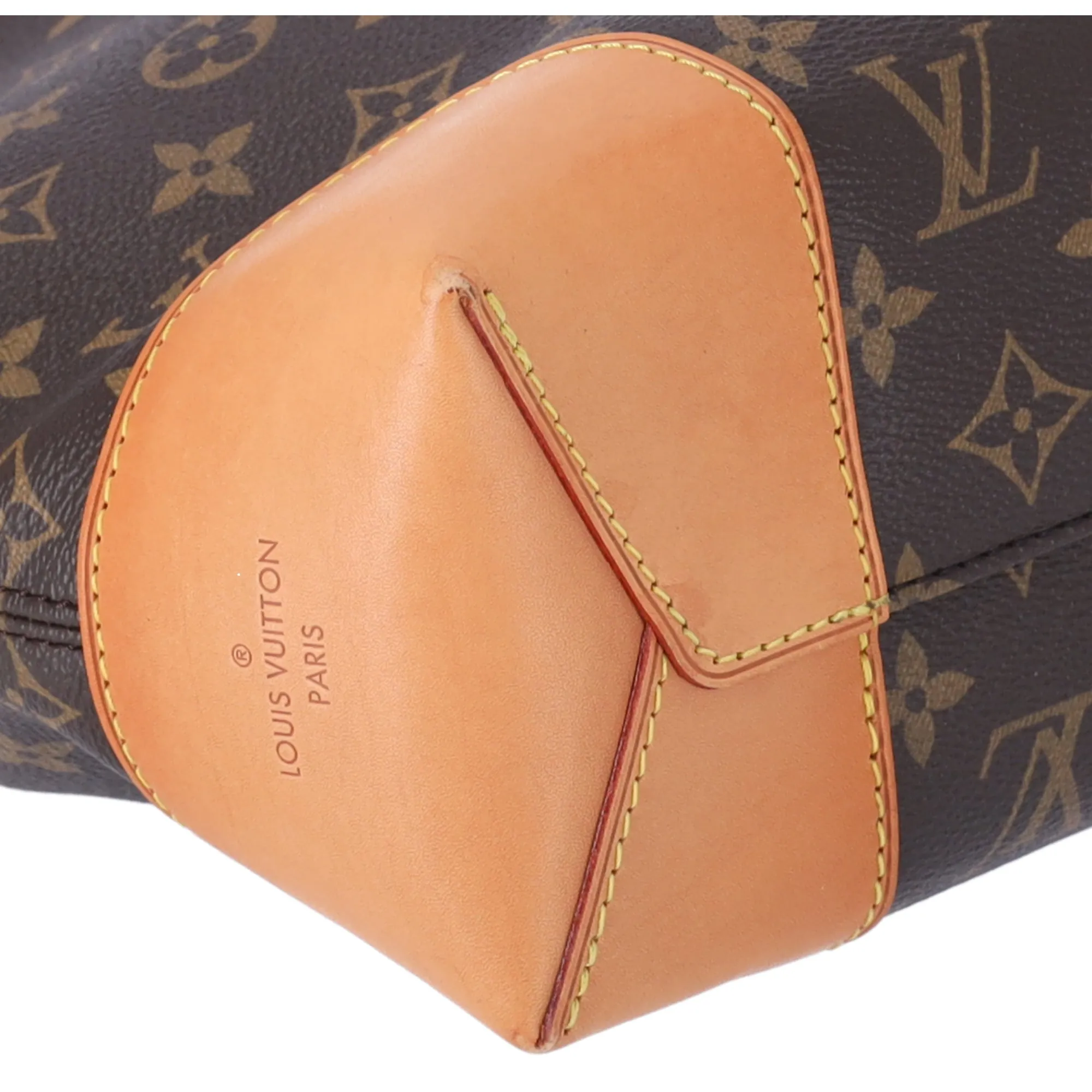 Louis Vuitton Berri PM Monogram Shoulder Bag Hobo M41623 Brown sold by Gaby's Bags product image thumbnail 2