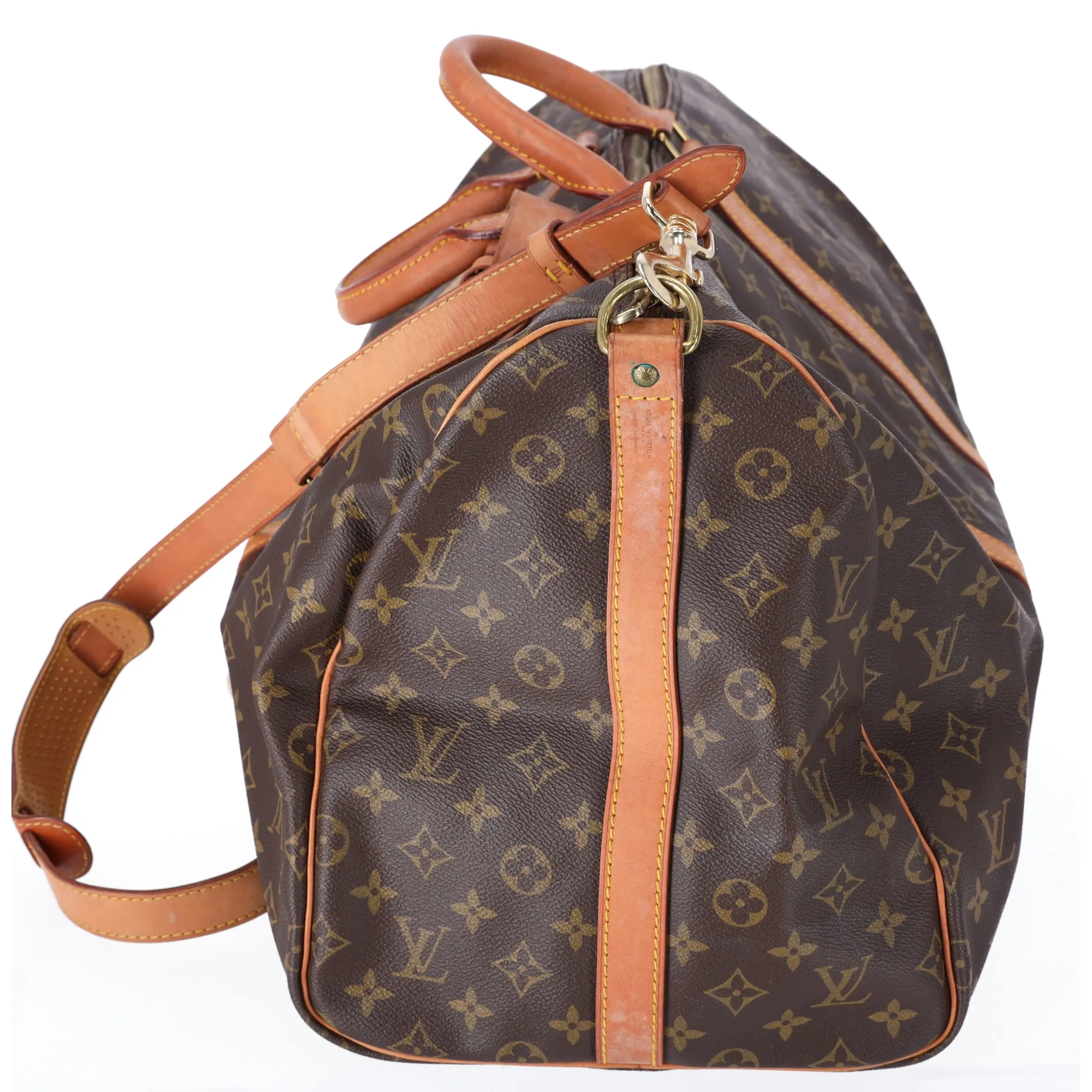 Louis Vuitton Keepall Bandouliere 55 Monogram Boston Bag M41414 sold by Gaby's Bags product image thumbnail 3