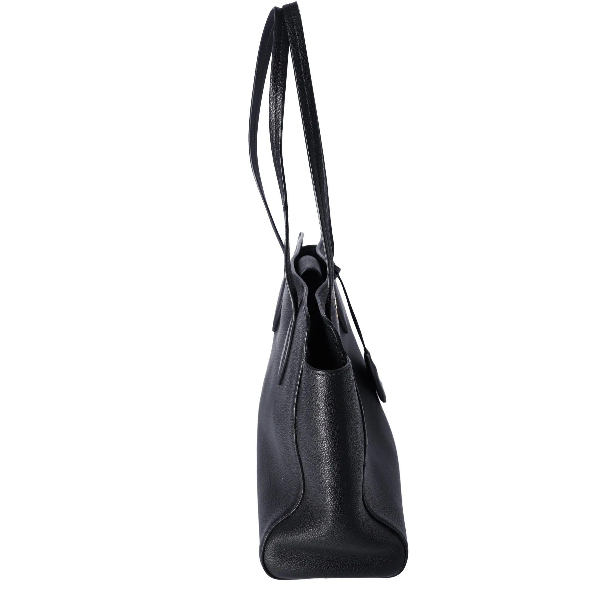 PRADA Vitello Phenix Tote Black Pebbled Leather 1BG111 sold by Gaby's Bags product image thumbnail 4