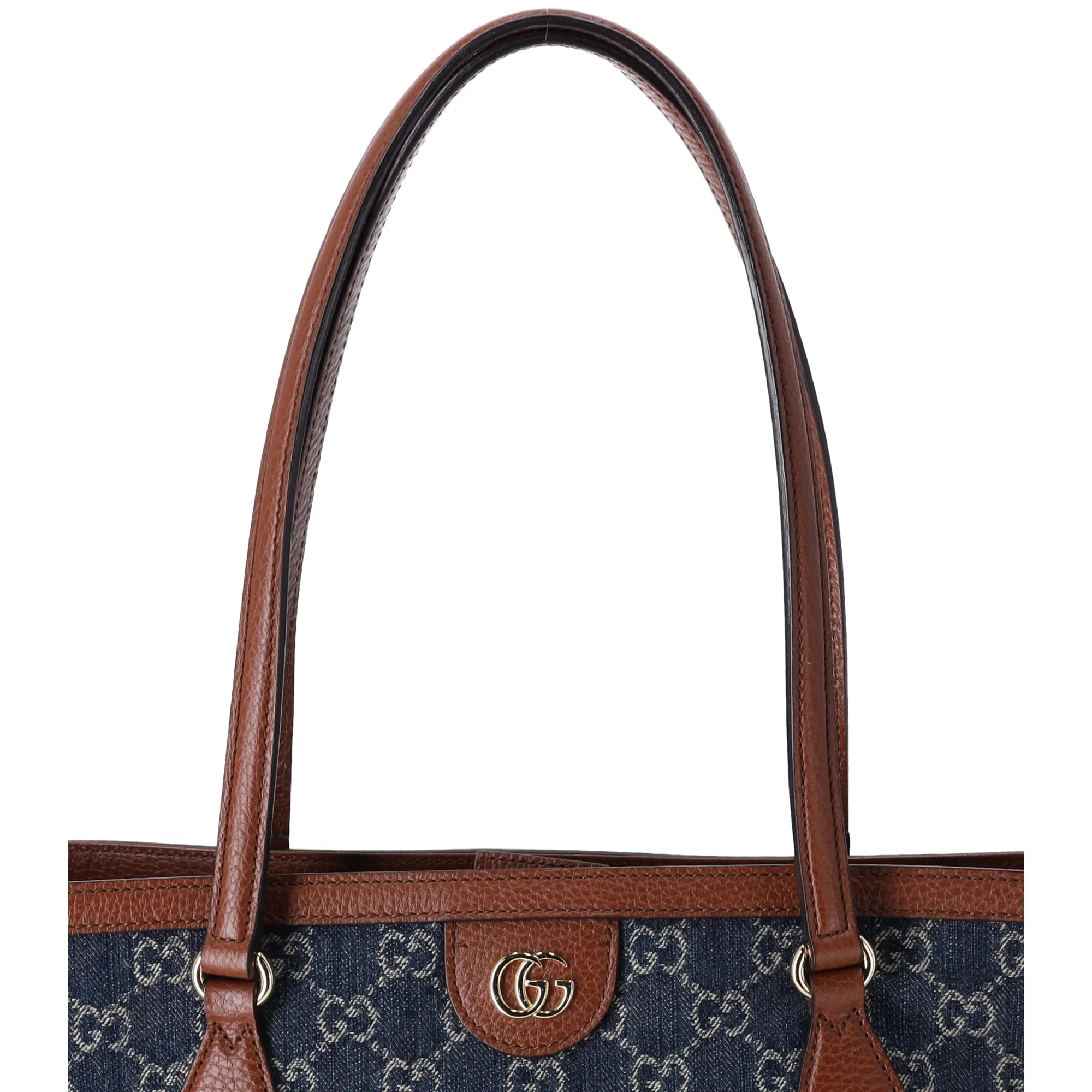 GUCCI Ophidia GG Medium Jacquard Denim Tote Bag Dark Blue 631685 sold by Gaby's Bags product image thumbnail 2