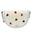 Kate Spade Luna Crescent Ladybug Crossbody KA736 Neutral Multi Straw Leather sold by Gaby's Bags