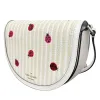 Kate Spade Luna Crescent Ladybug Crossbody KA736 Neutral Multi Straw Leather sold by Gaby's Bags