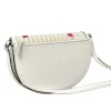 Kate Spade Luna Crescent Ladybug Crossbody KA736 Neutral Multi Straw Leather sold by Gaby's Bags