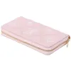 Louis Vuitton Zippy Wallet Giant Monogram Empreinte Broderie Long Wallet M81138 Pink sold by Gaby's Bags