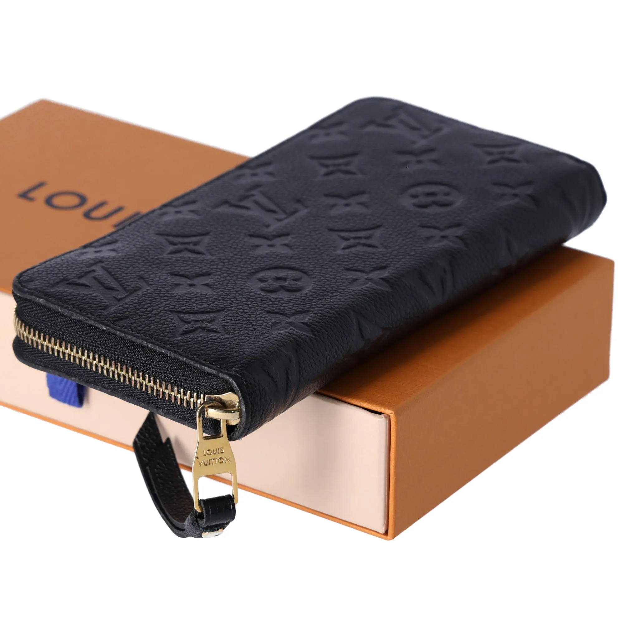 Louis Vuitton Zippy Wallet Monogram Empreinte Long Wallet M60571 Noir sold by Gaby's Bags product image thumbnail 3