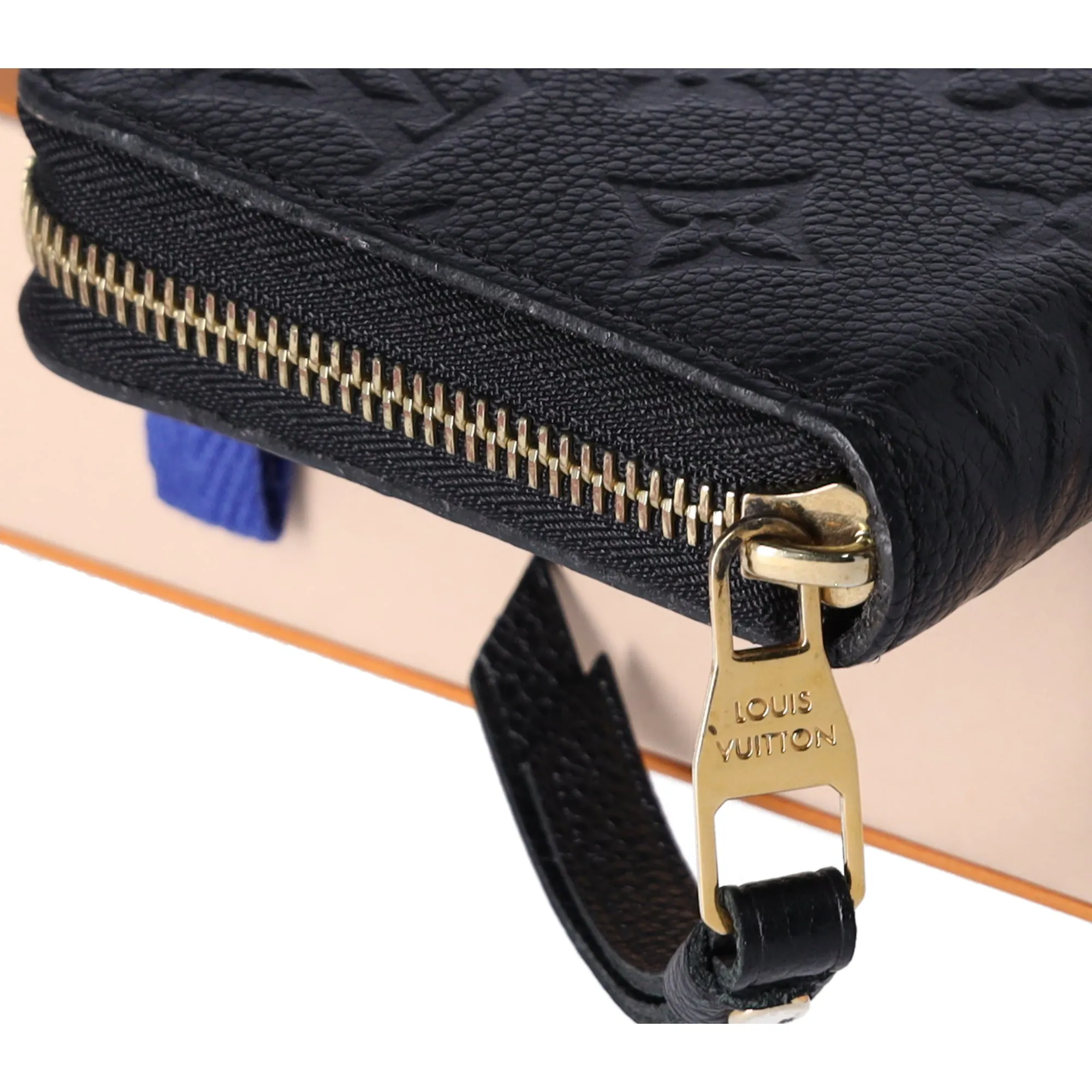 Louis Vuitton Zippy Wallet Monogram Empreinte Long Wallet M60571 Noir sold by Gaby's Bags product image thumbnail 4