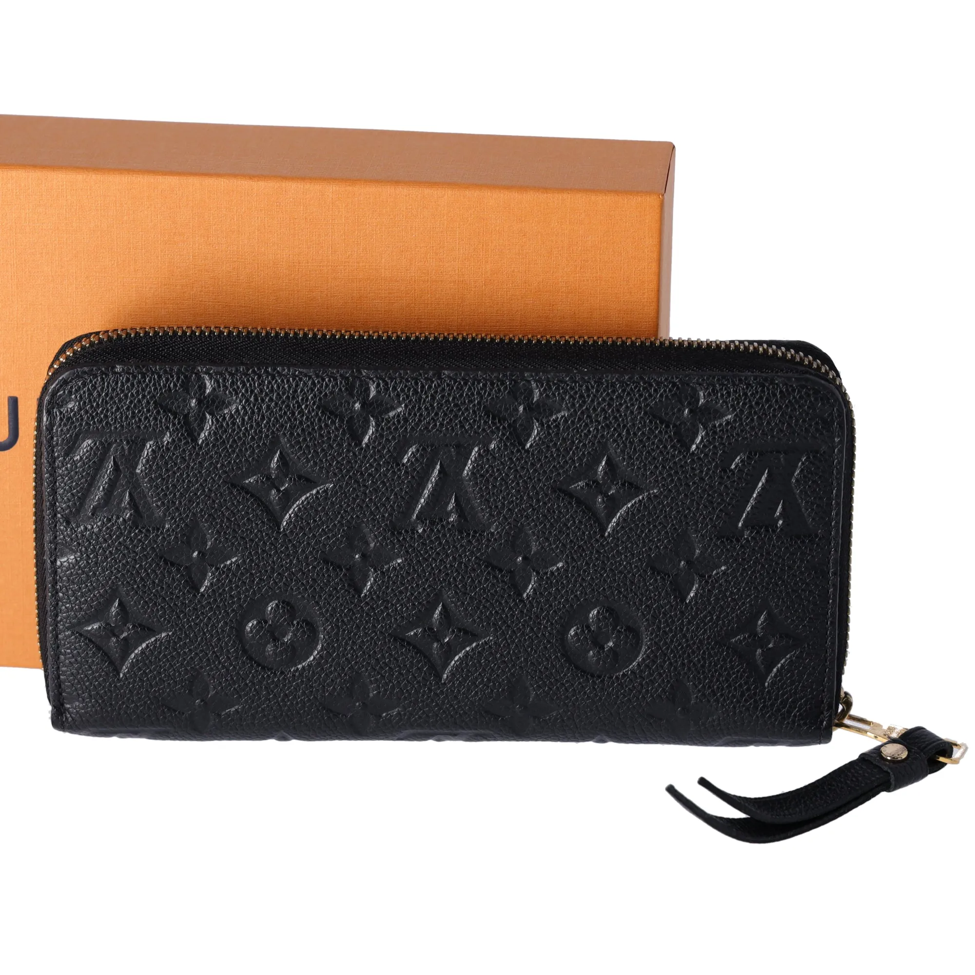 Louis Vuitton Zippy Wallet Monogram Empreinte Long Wallet M60571 Noir sold by Gaby's Bags product image thumbnail 2