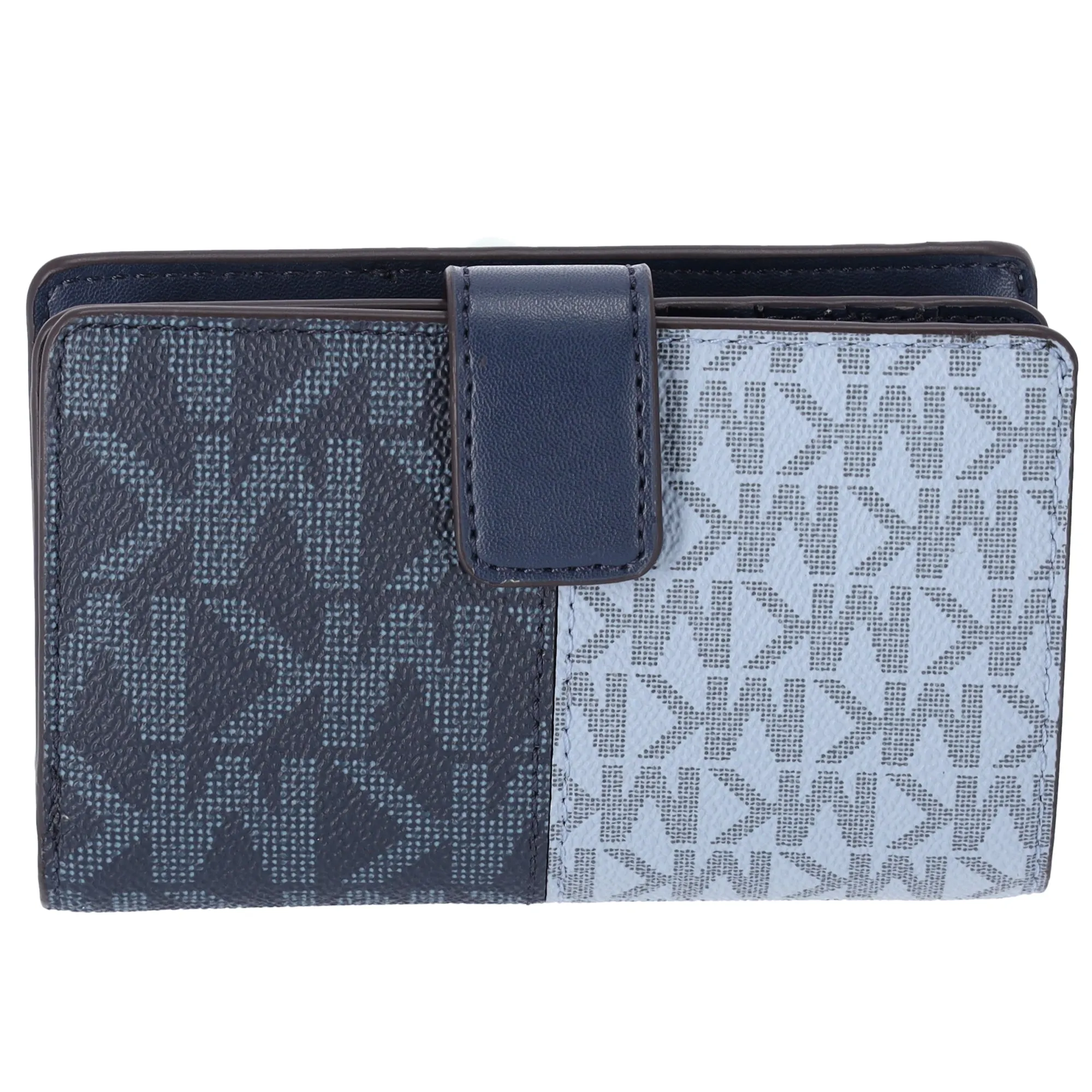 Michael Kors Jet Set Travel Medium Bifold Zip Coin ID Card Wallet Navy Multi sold by Gaby's Bags product image thumbnail 3