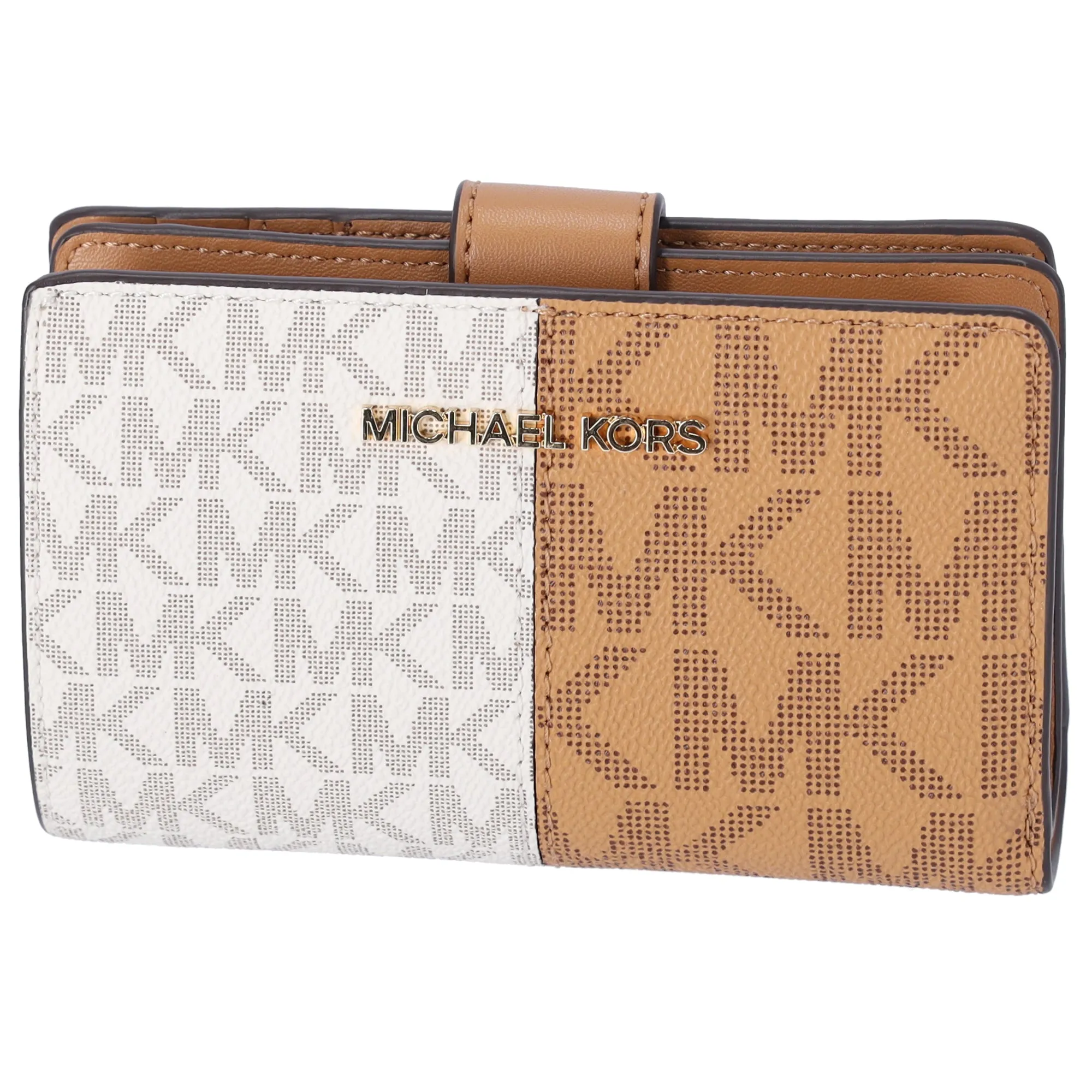 Michael Kors Jet Set Travel Medium Bifold Card Wallet Deer Multi MK sold by Gaby's Bags