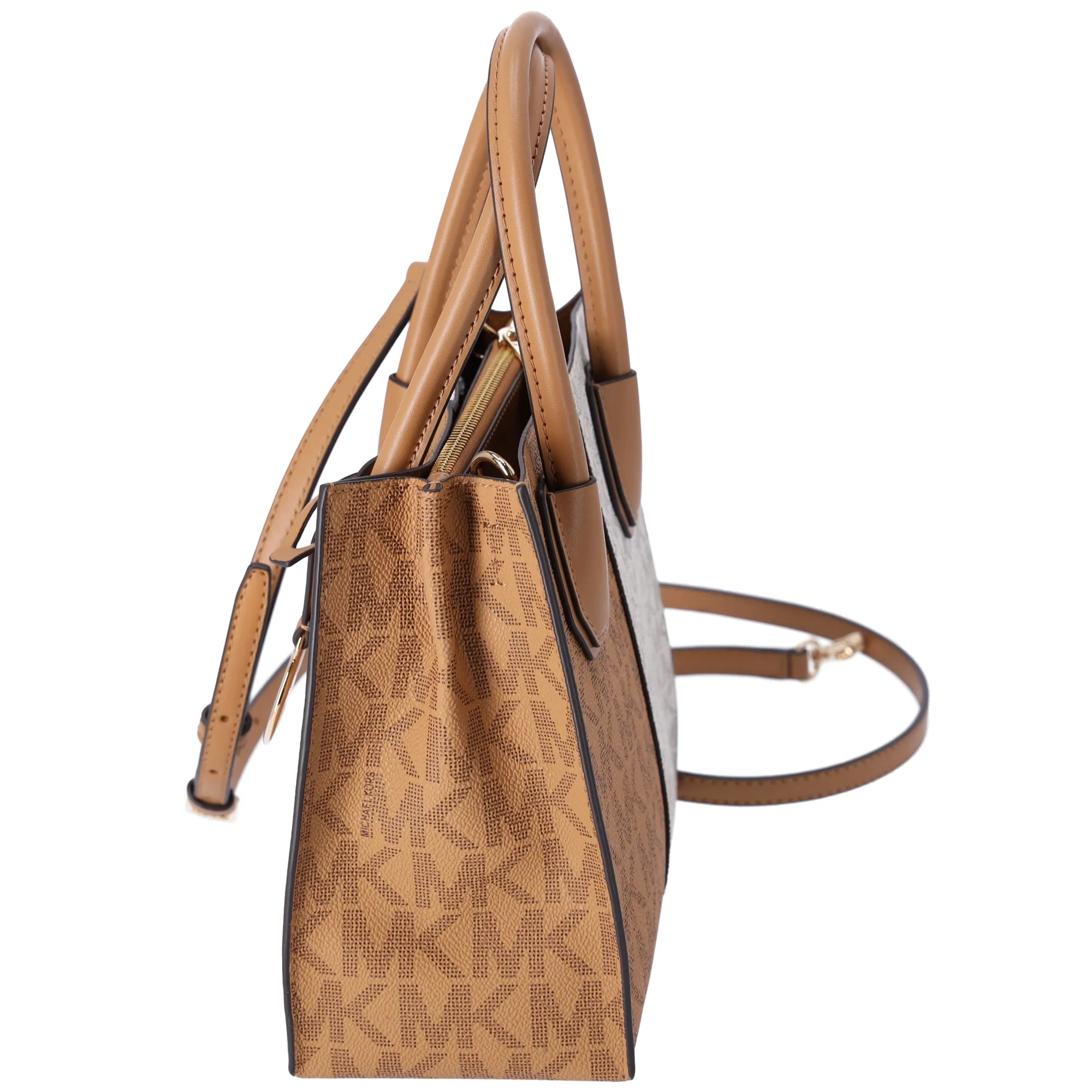 Michael Kors Mercer Medium Messenger Bag MK Signature Deer Multi Vanilla sold by Gaby's Bags product image thumbnail 2
