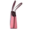 Michael Kors Jet Set Travel Medium Zip Top Tote Oxblood Multi MK Signature sold by Gaby's Bags