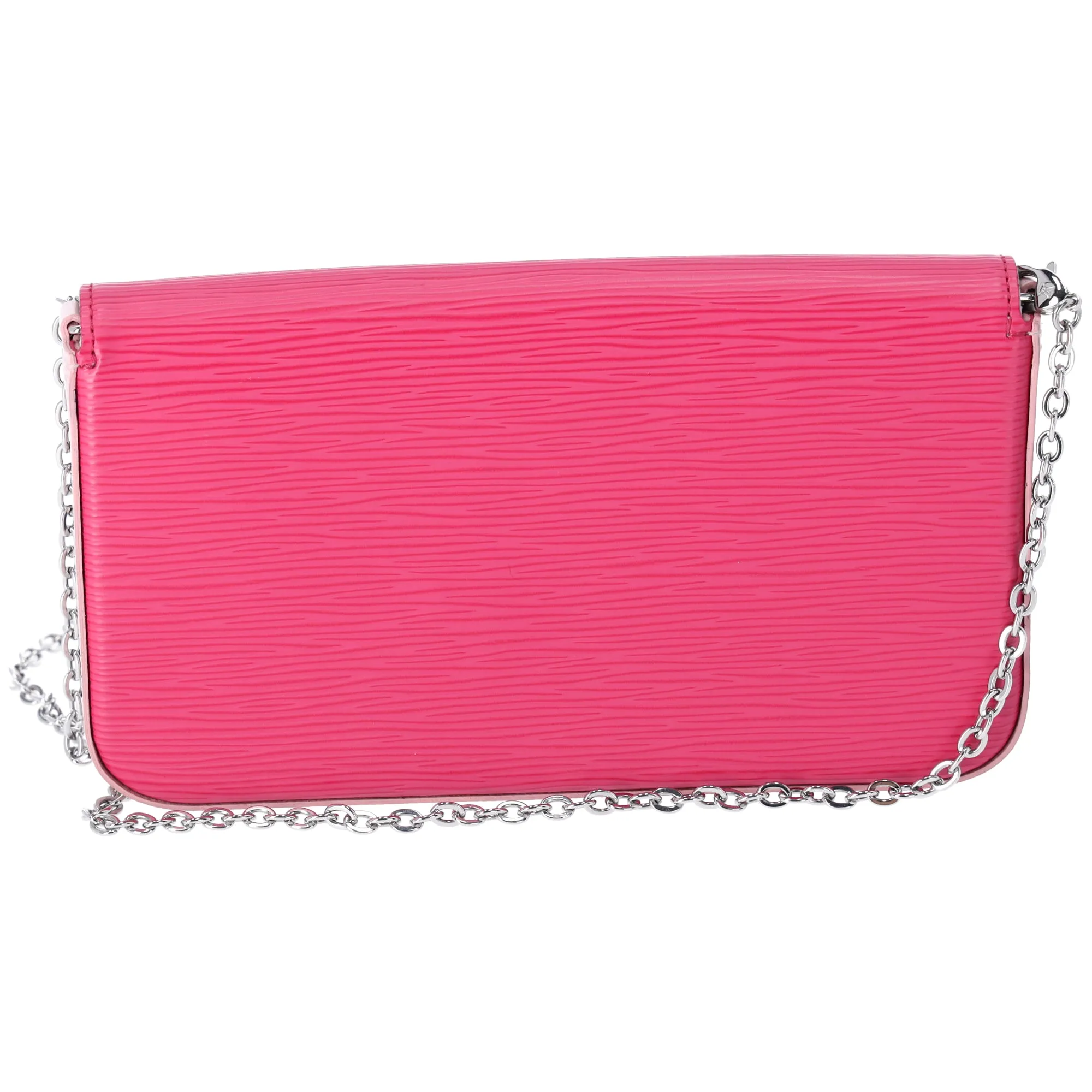 Louis Vuitton Felicie Pouchette Pink Blue Colorblock Epi Leather Inserts sold by Gaby's Bags product image thumbnail 5