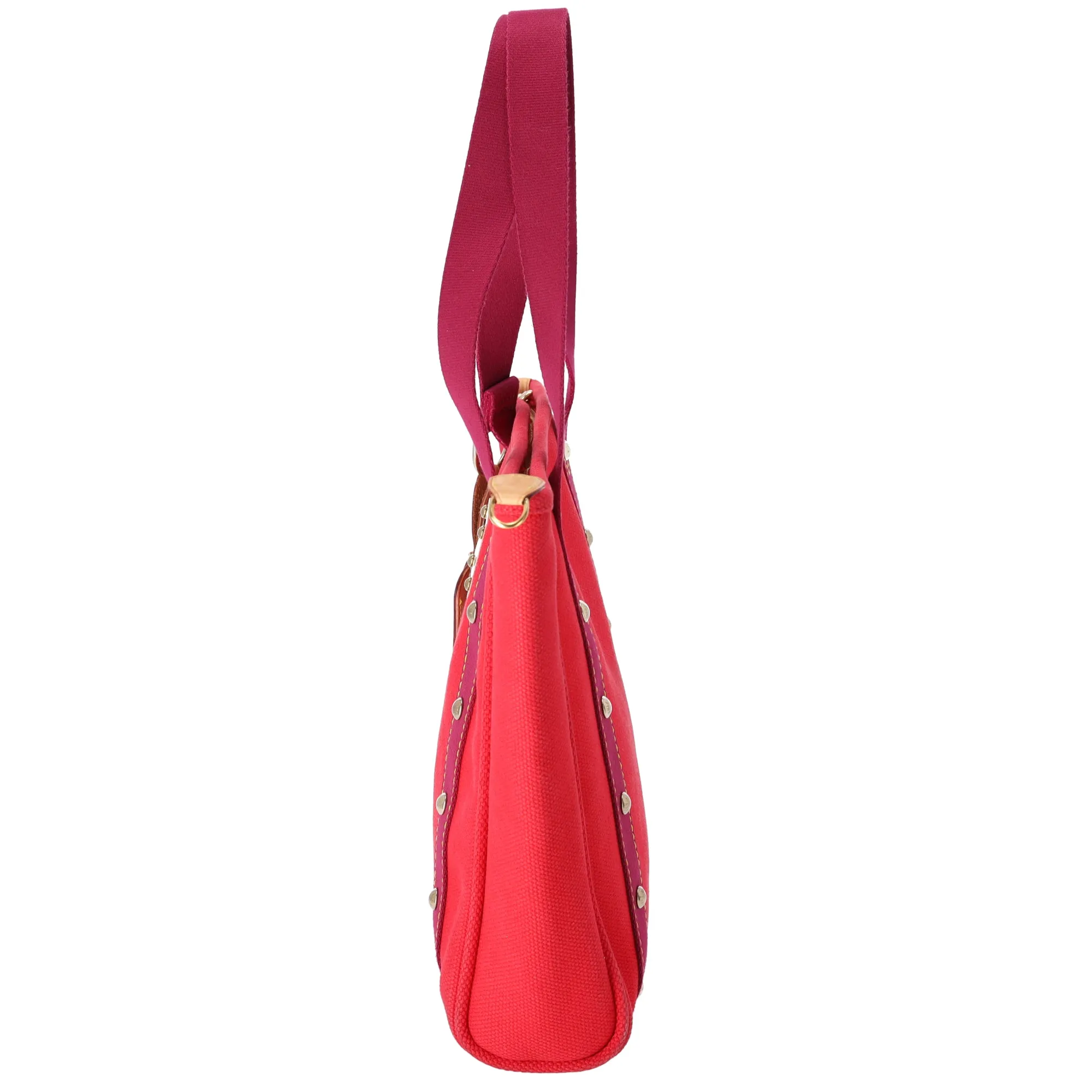 Louis Vuitton Cabas MM Antigua Tote Bag M40034 Red Rouge Canvas sold by Gaby's Bags product image thumbnail 5