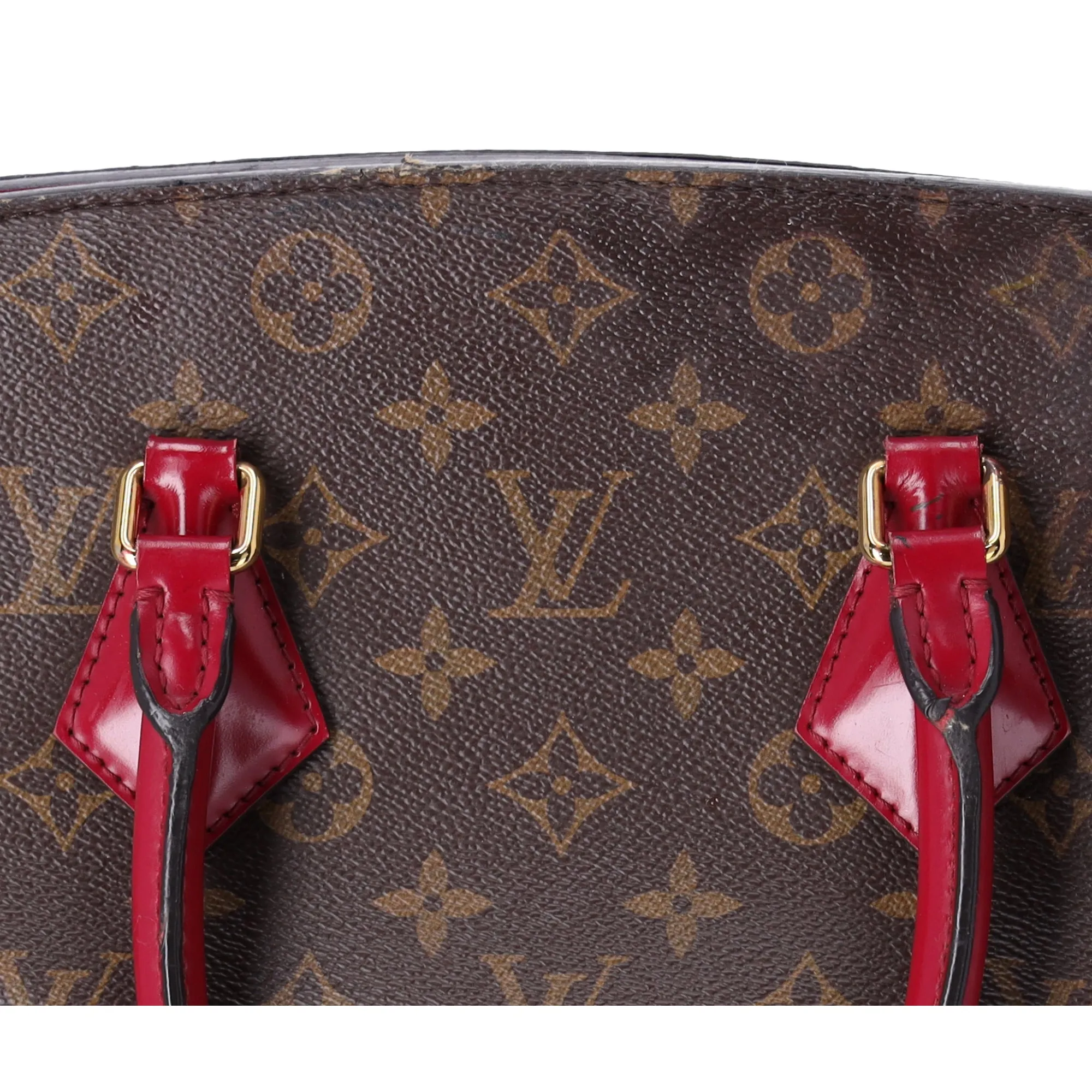 Louis Vuitton Monogram Phoenix MM Carryall Tote M41541 Fuchsia Brown sold by Gaby's Bags product image thumbnail 2