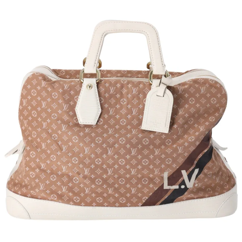 Louis Vuitton Mini Lin Initiales Isfahan Monogram Stripe Duffle Bag sold by Gaby's Bags