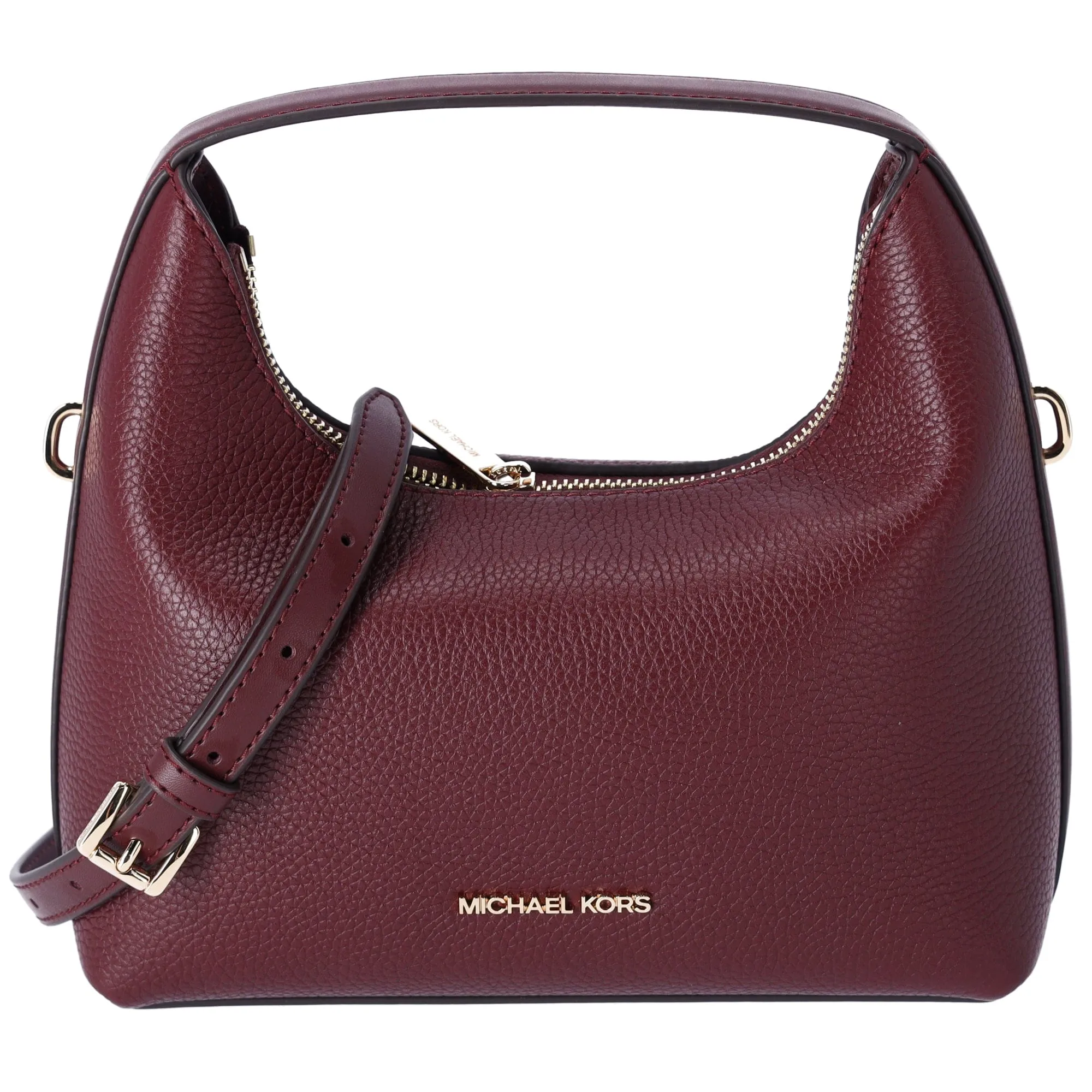 Michael Kors Ember Small Messenger Top Handle Handbag Crossbody Oxblood Leather sold by Gaby's Bags product image thumbnail 5