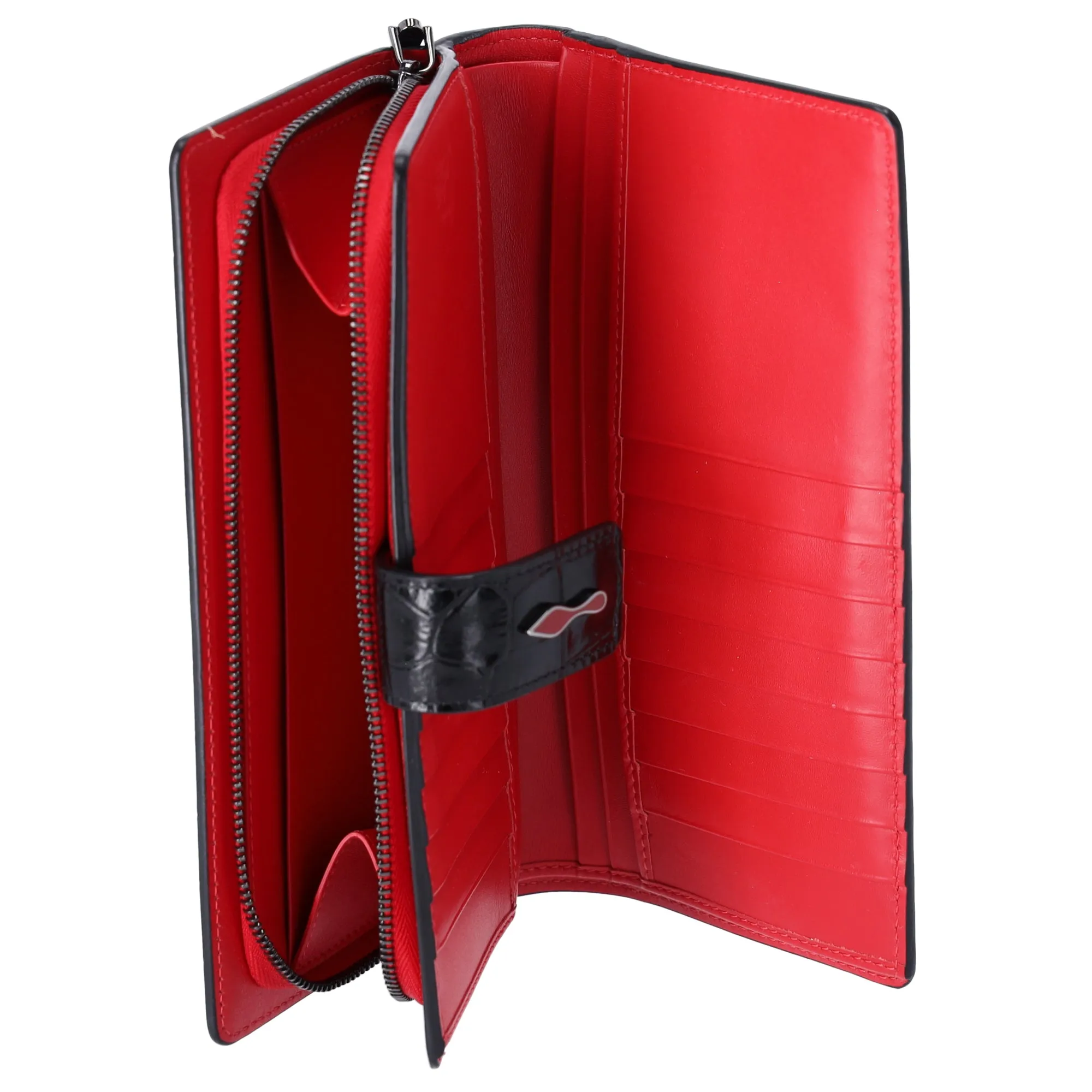 Christian Louboutin Paloma Long Wallet Black Red Leather sold by Gaby's Bags product image thumbnail 4