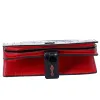 Christian Louboutin Paloma Long Wallet Black Red Leather sold by Gaby's Bags