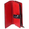Christian Louboutin Paloma Long Wallet Black Red Leather sold by Gaby's Bags