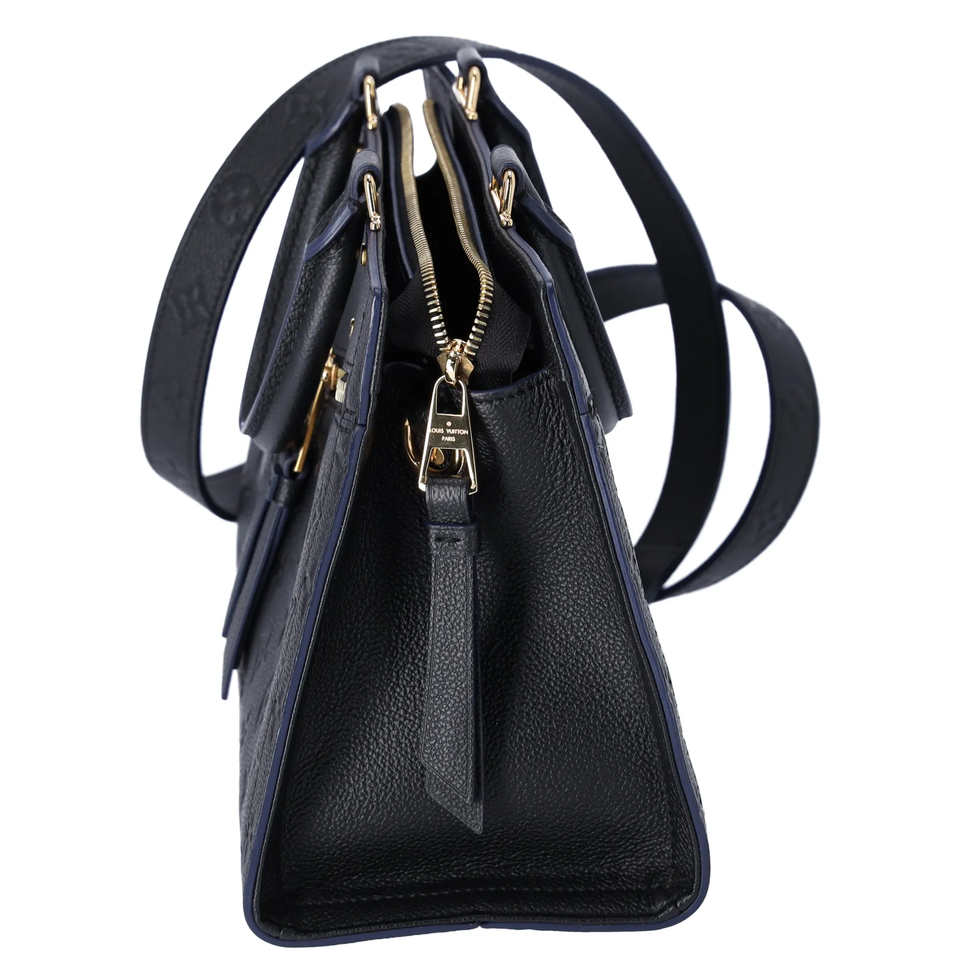 Louis Vuitton Sully PM Satchel Bag Black Monogram Empreinte Leather M54196 sold by Gaby's Bags product image thumbnail 2