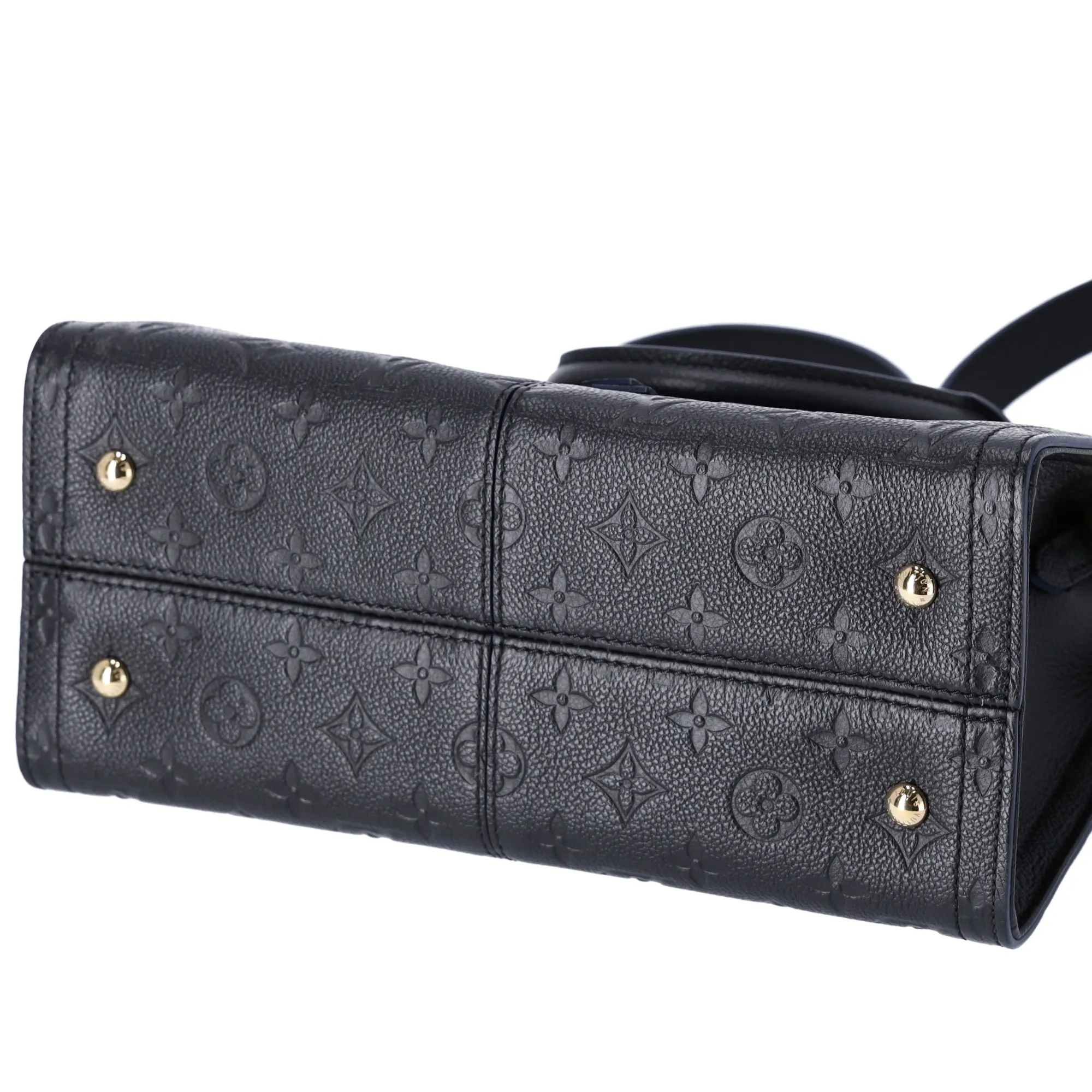 Louis Vuitton Sully PM Satchel Bag Black Monogram Empreinte Leather M54196 sold by Gaby's Bags product image thumbnail 5