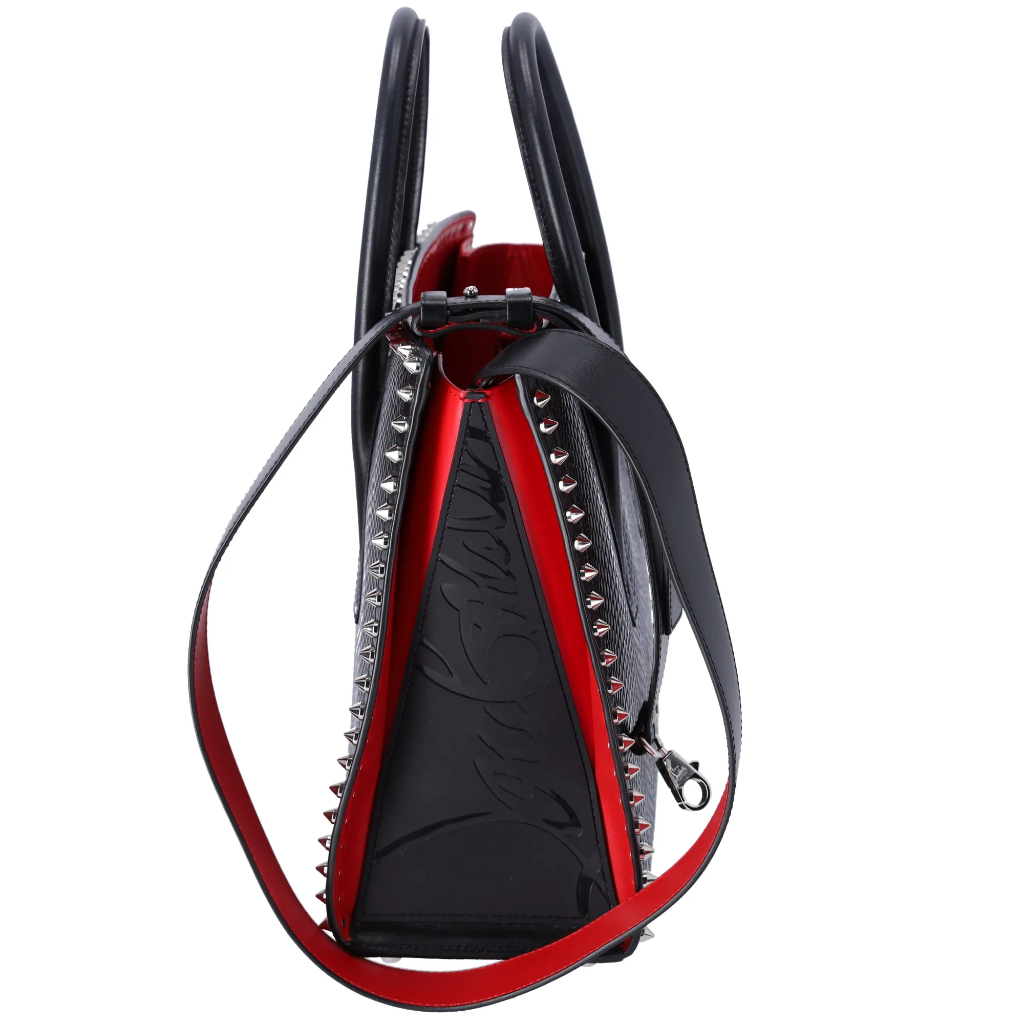 Christian Louboutin Paloma Medium Calf Leather Handbag Crossbody Black sold by Gaby's Bags product image thumbnail 2