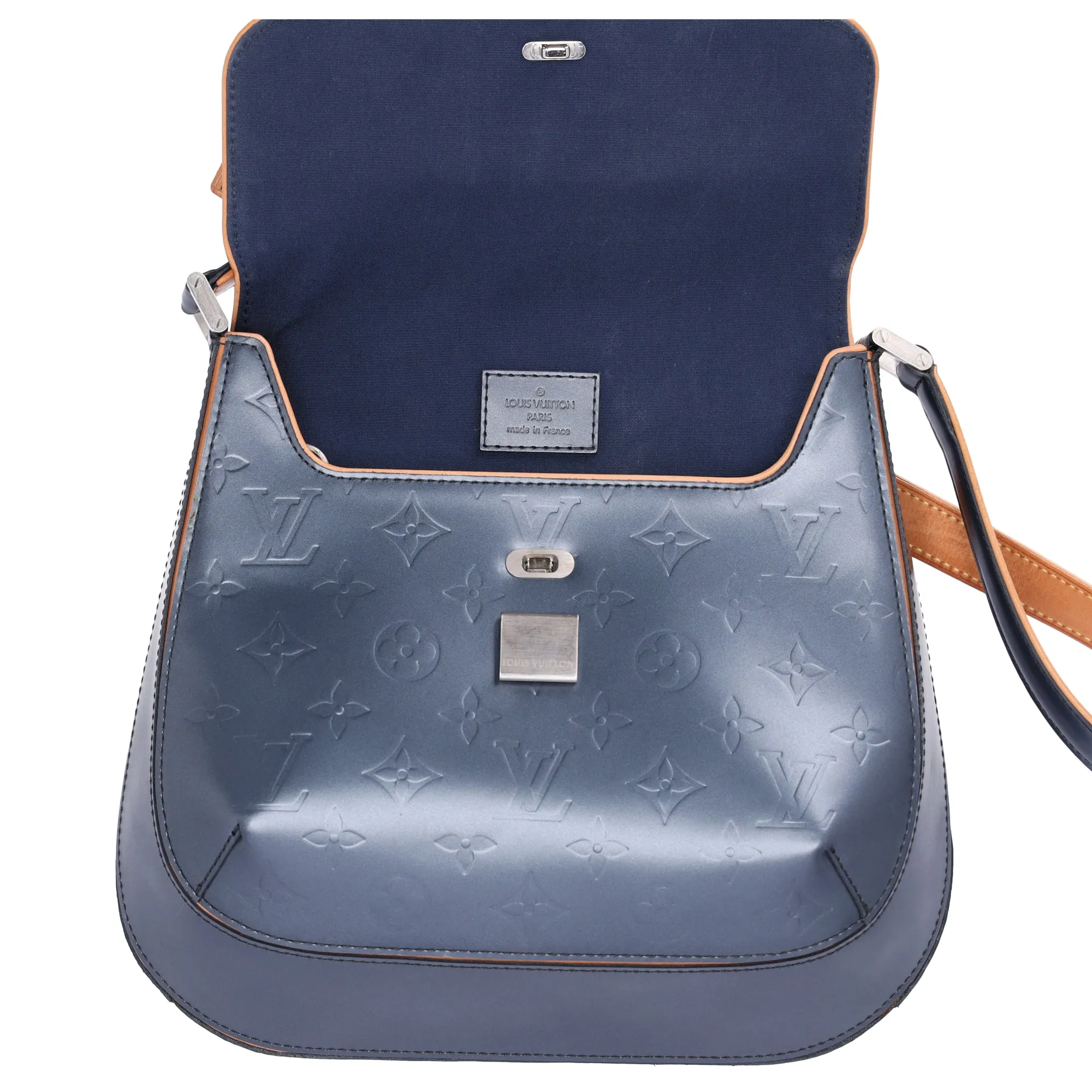 Louis Vuitton Webster Street Monogram Matte Shoulder Bag M55155 Blue sold by Gaby's Bags product image thumbnail 4