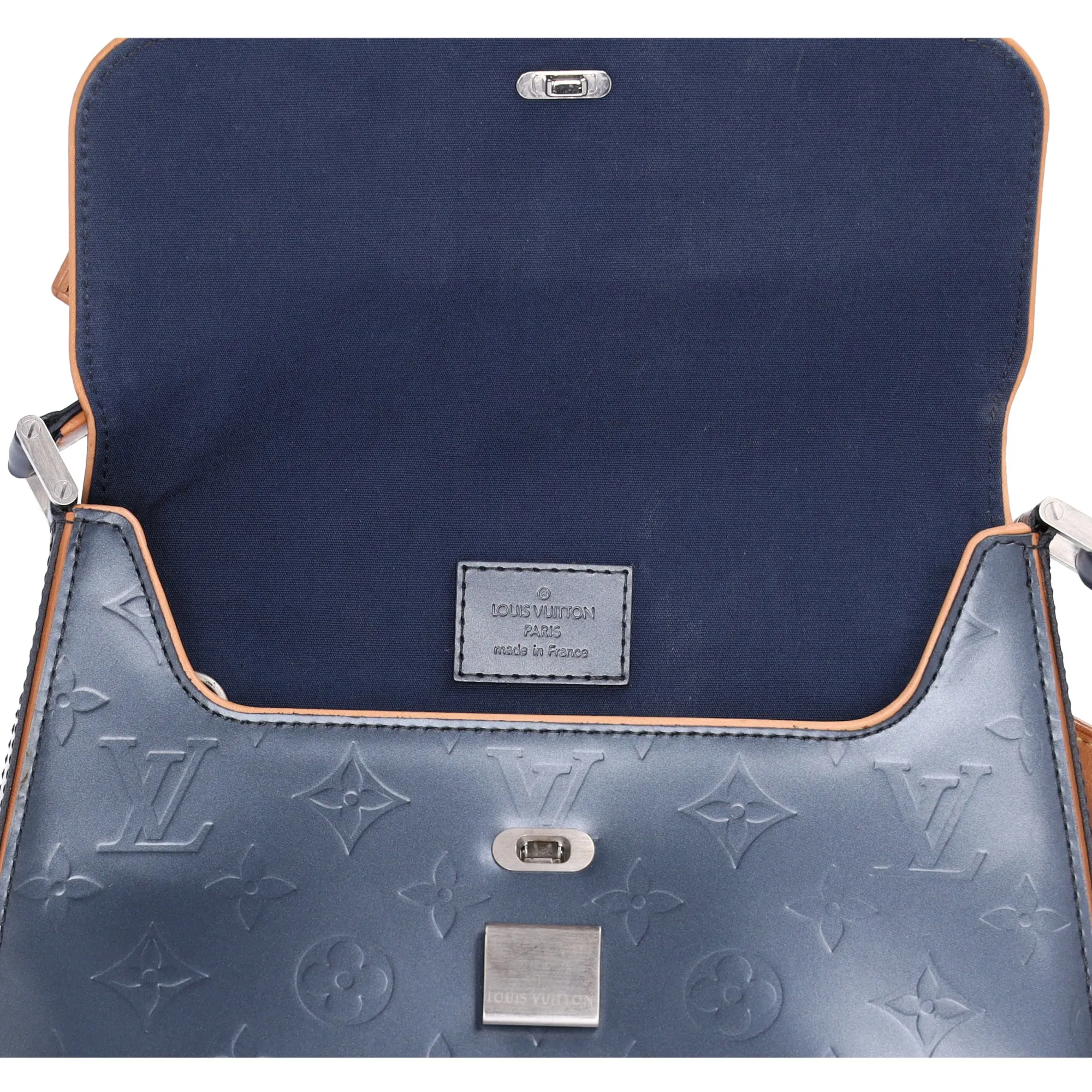 Louis Vuitton Webster Street Monogram Matte Shoulder Bag M55155 Blue sold by Gaby's Bags product image thumbnail 5