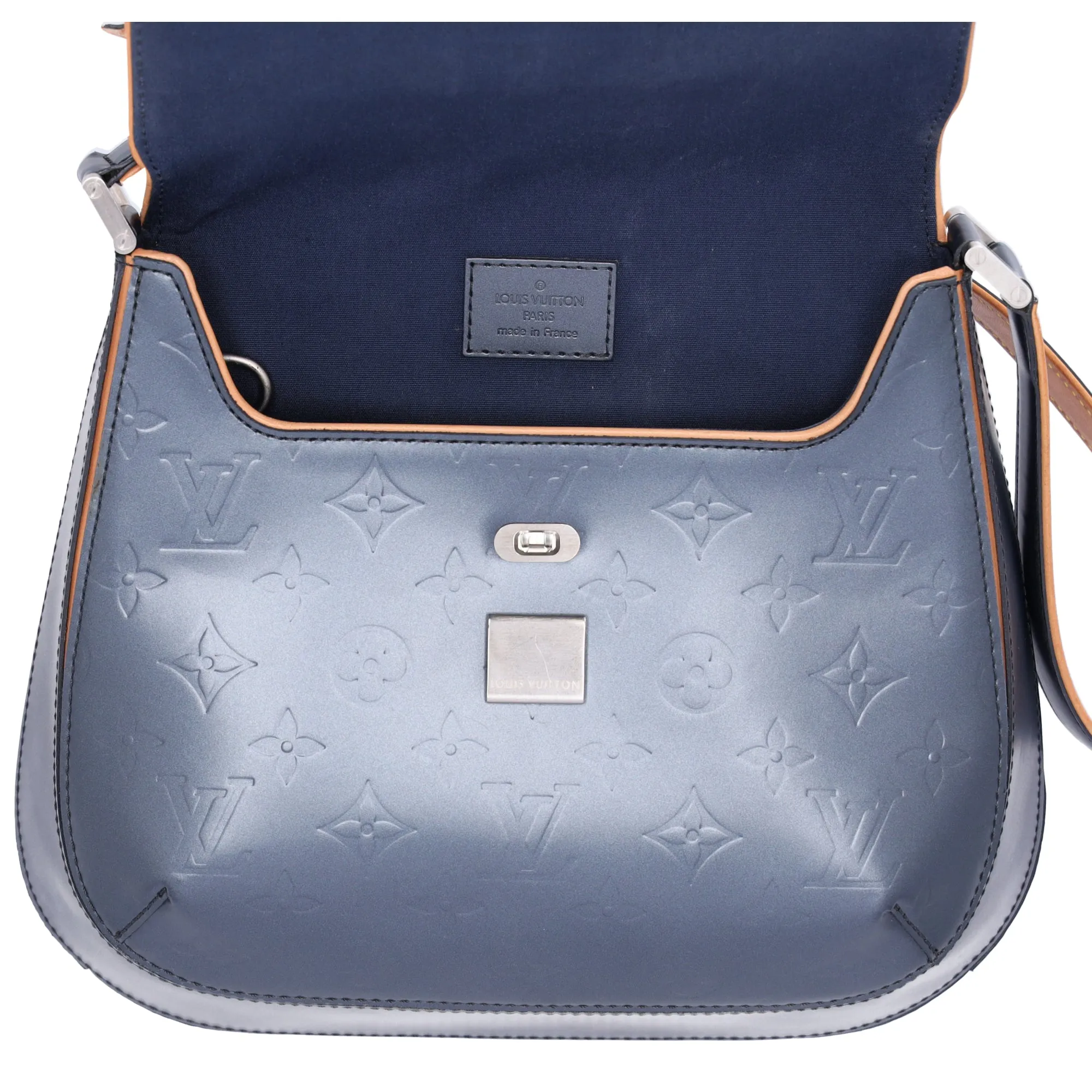 Louis Vuitton Webster Street Monogram Matte Shoulder Bag M55155 Blue sold by Gaby's Bags product image thumbnail 3