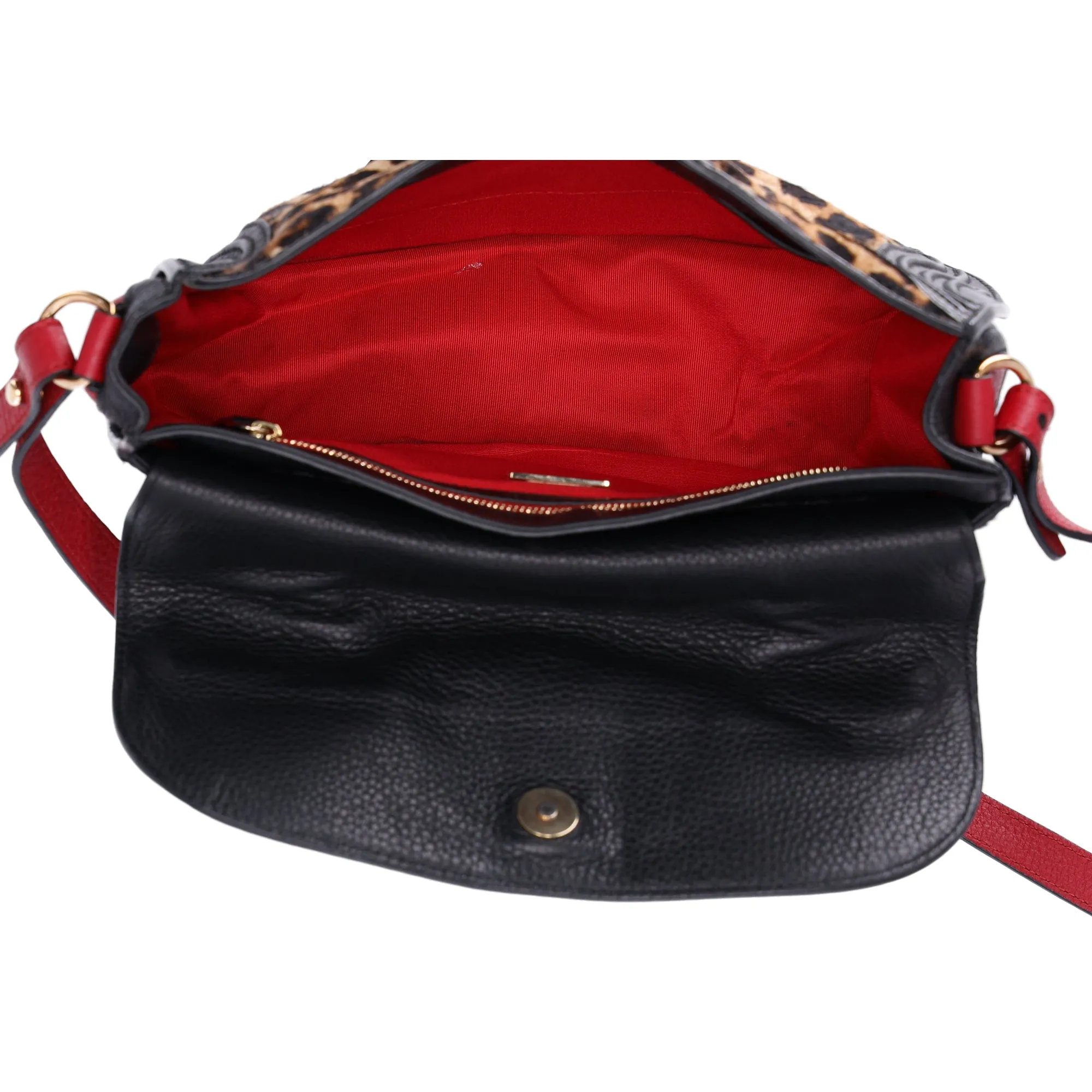 Christian Louboutin Leopard Print Pony Hair Dompteuse Shoulder Bag sold by Gaby's Bags product image thumbnail 2