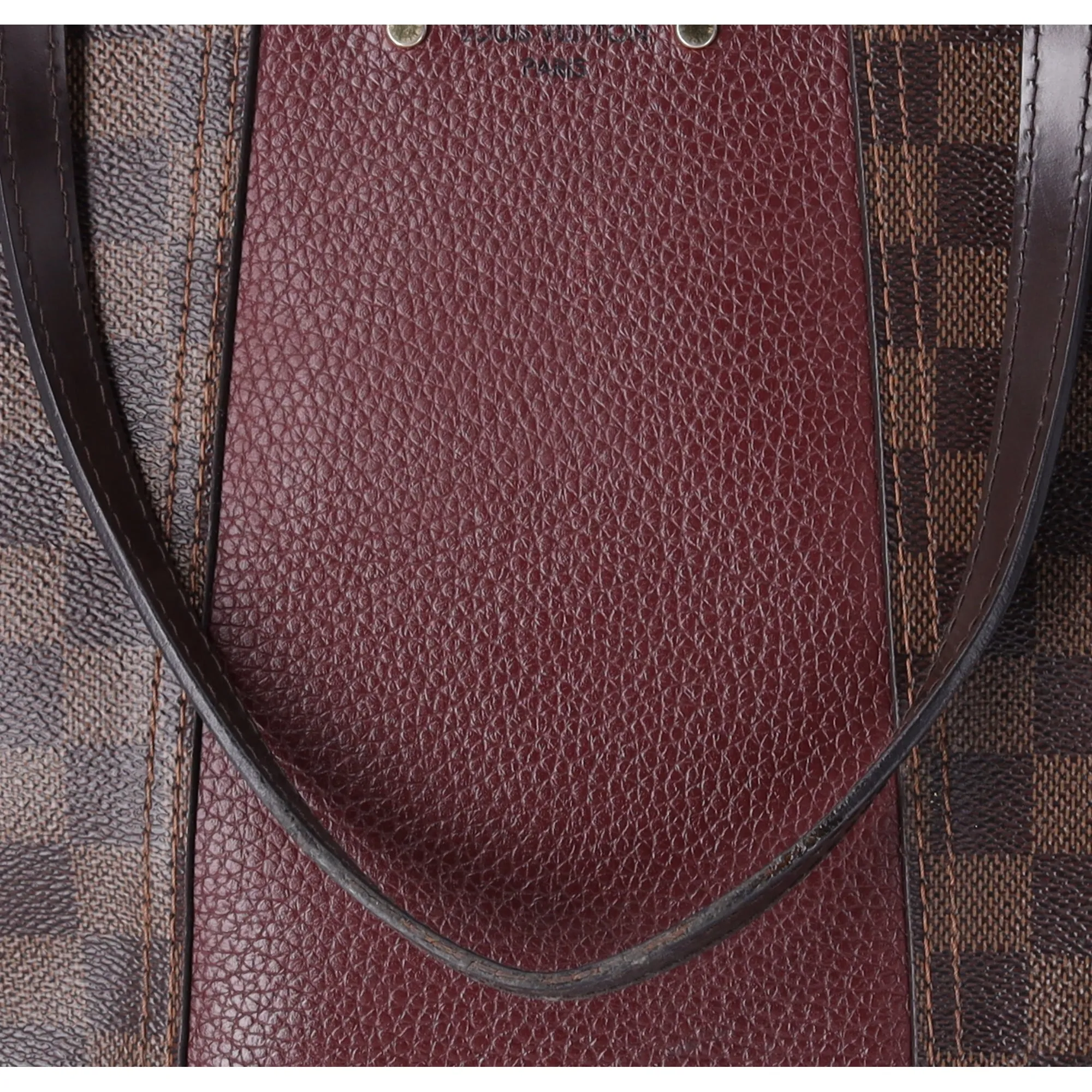 Louis Vuitton Jersey Tote Damier Shoulder Bag N44021 Bordeaux sold by Gaby's Bags product image thumbnail 5
