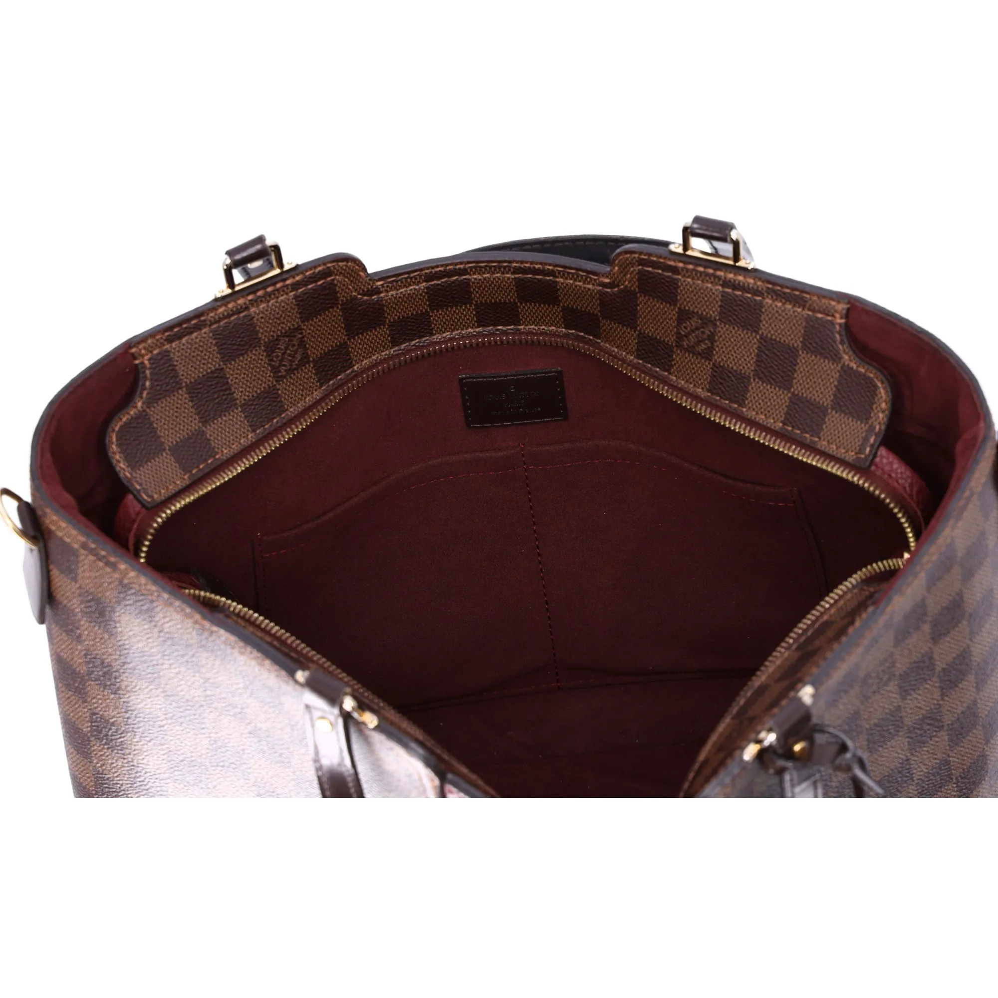 Louis Vuitton Jersey Tote Damier Shoulder Bag N44021 Bordeaux sold by Gaby's Bags product image thumbnail 2