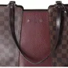 Louis Vuitton Jersey Tote Damier Shoulder Bag N44021 Bordeaux sold by Gaby's Bags