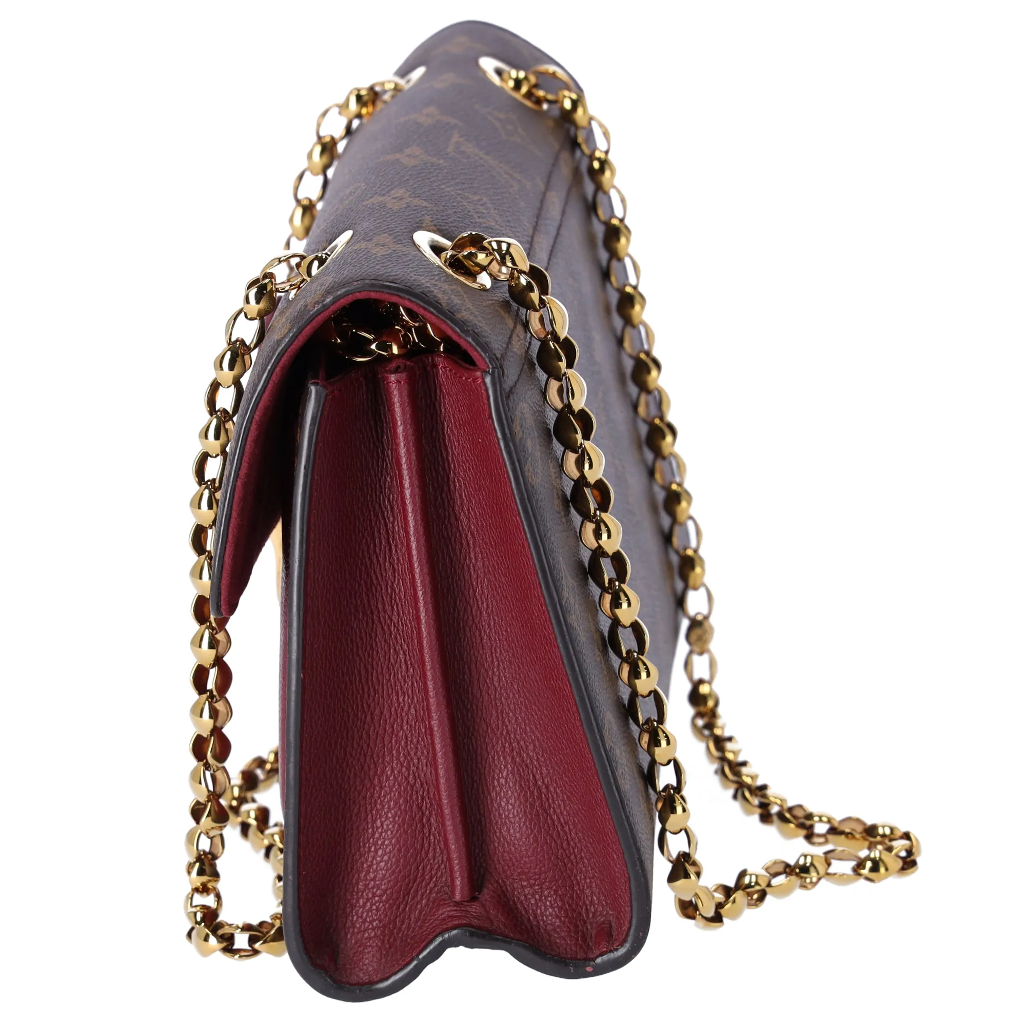 Louis Vuitton Victoire Chain Shoulder Bag Monogram Canvas M41732 Brown Raisin sold by Gaby's Bags product image thumbnail 3