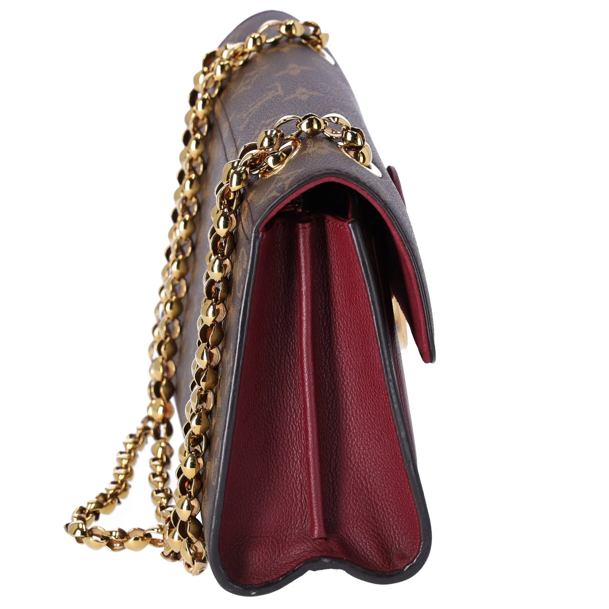 Louis Vuitton Victoire Chain Shoulder Bag Monogram Canvas M41732 Brown Raisin sold by Gaby's Bags product image thumbnail 5