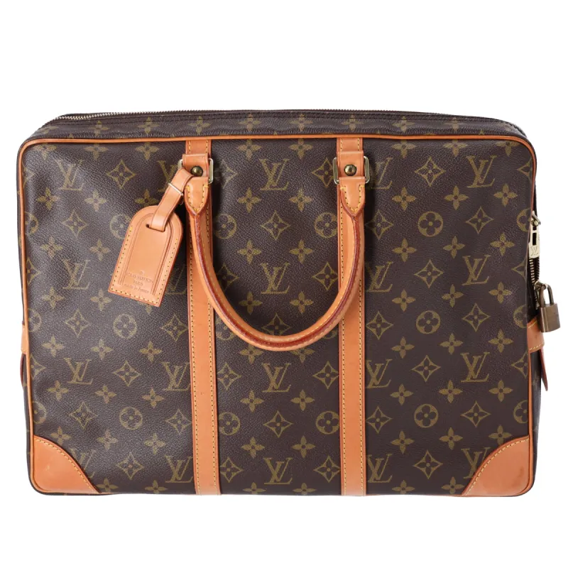 Louis Vuitton Porte Documents Voyage Monogram Business Bag M53361 sold by Gaby's Bags