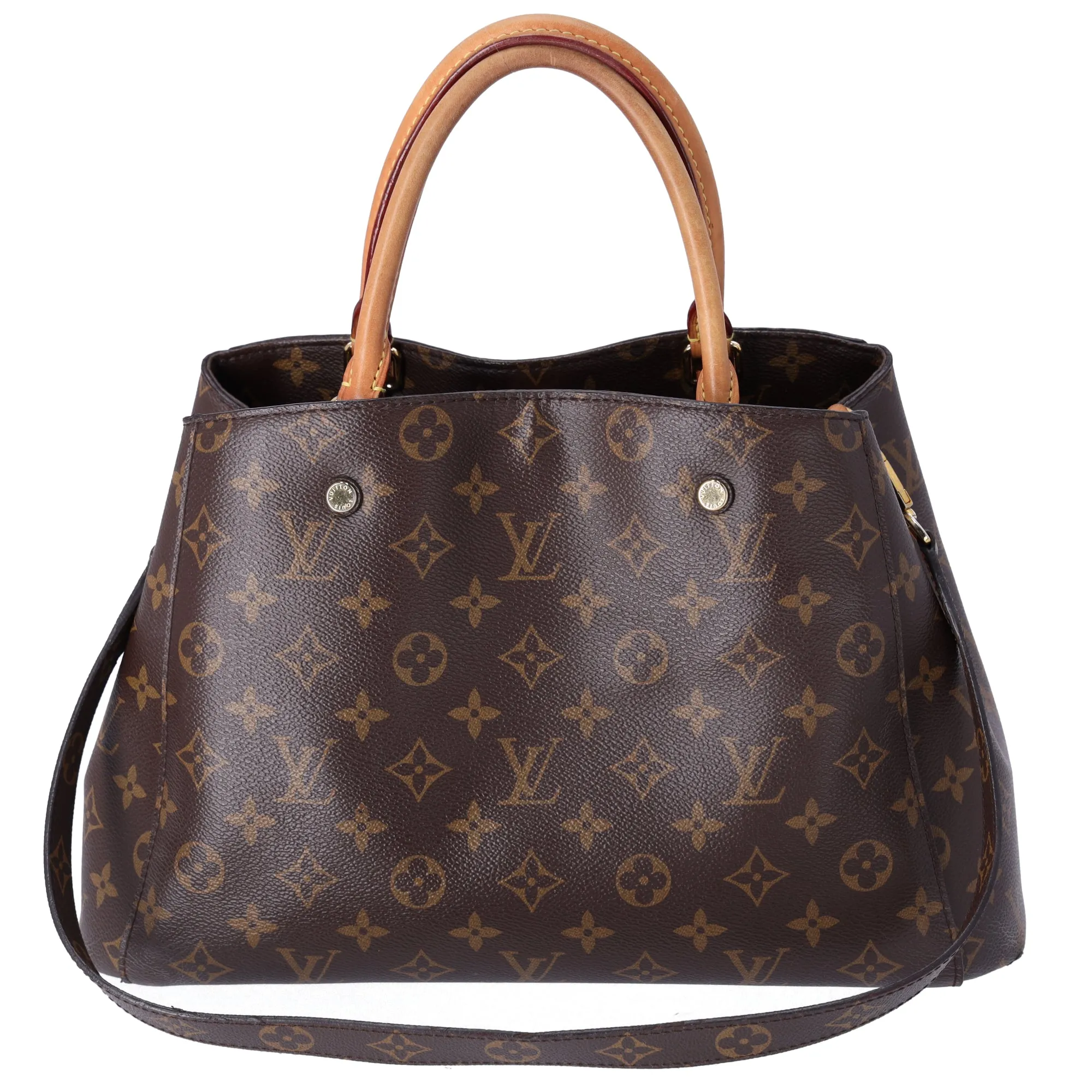 Louis Vuitton Montaigne MM Monogram Handbag Shoulder Bag M41056 sold by Gaby's Bags