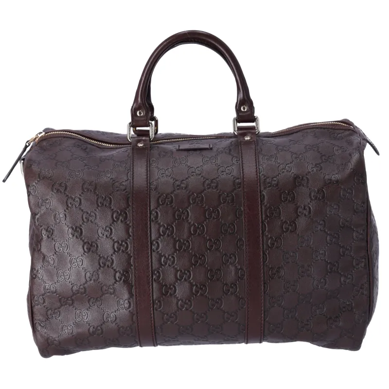 GUCCI Joy Shima Line Boston Bag 193602 Dark Brown sold by Gaby's Bags