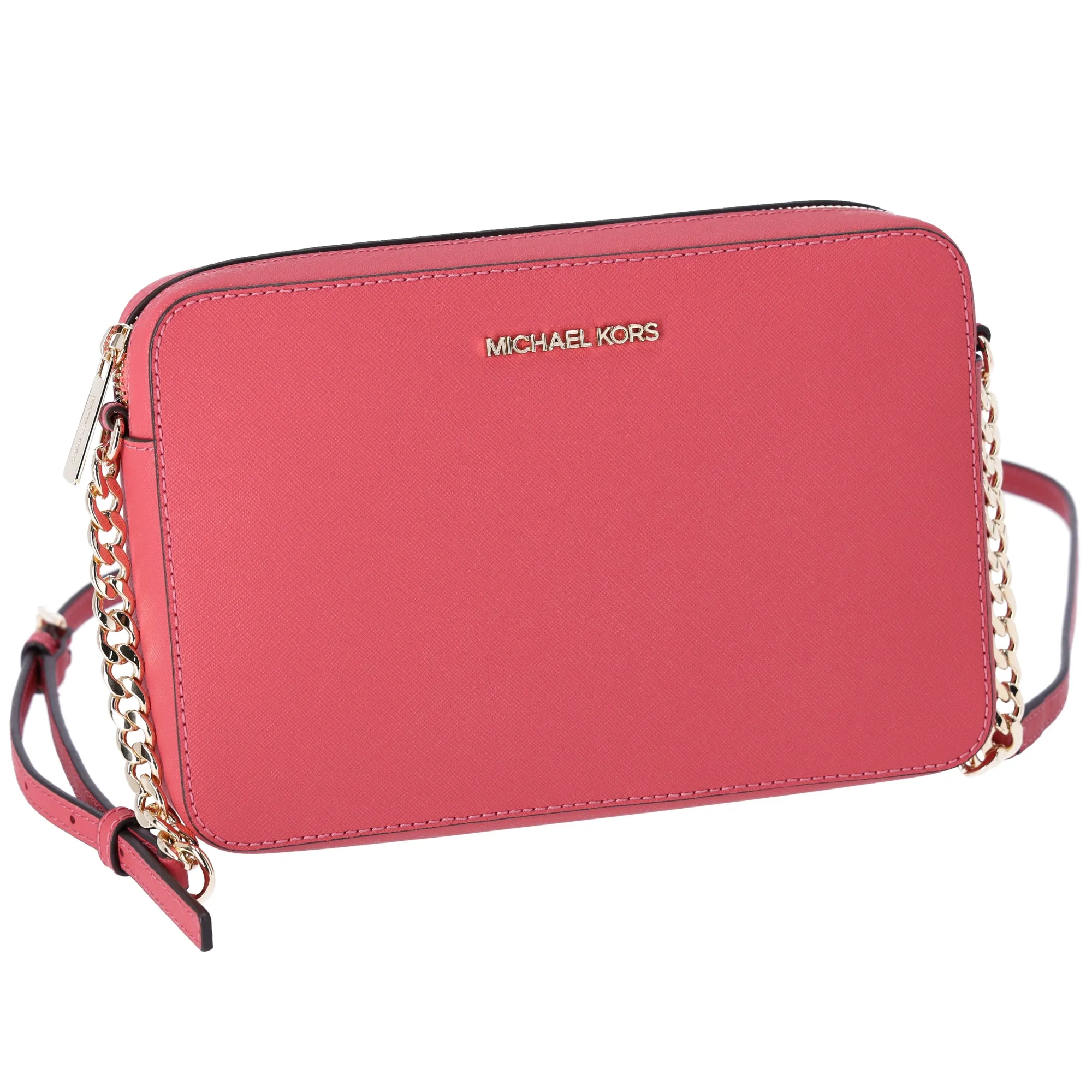 Michael Kors Jet Set Large East West Crossbody Bag Light Berry Sorbet Pink sold by Gaby's Bags product image thumbnail 2