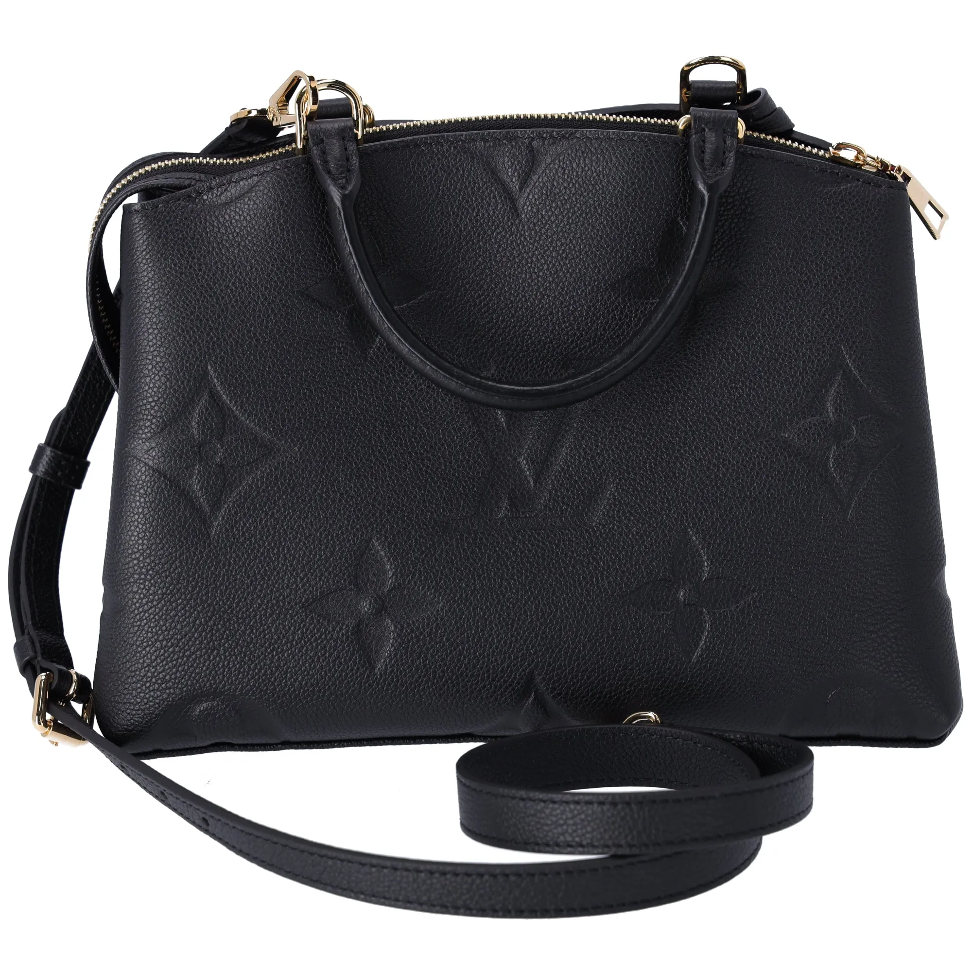 Louis Vuitton Petit Palais PM Monogram Empreinte Handbag M58916 Black Noir sold by Gaby's Bags product image thumbnail 3