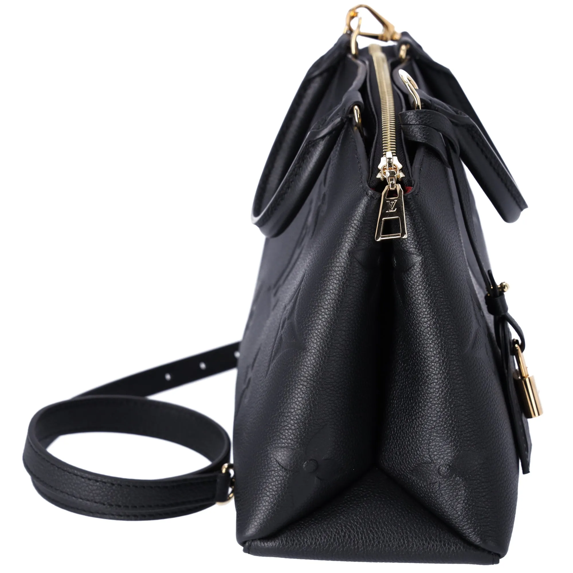 Louis Vuitton Petit Palais PM Monogram Empreinte Handbag M58916 Black Noir sold by Gaby's Bags product image thumbnail 4