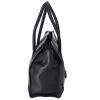 CELINE Luggage Medium Shopper Tote Black Leather sold by Gaby's Bags